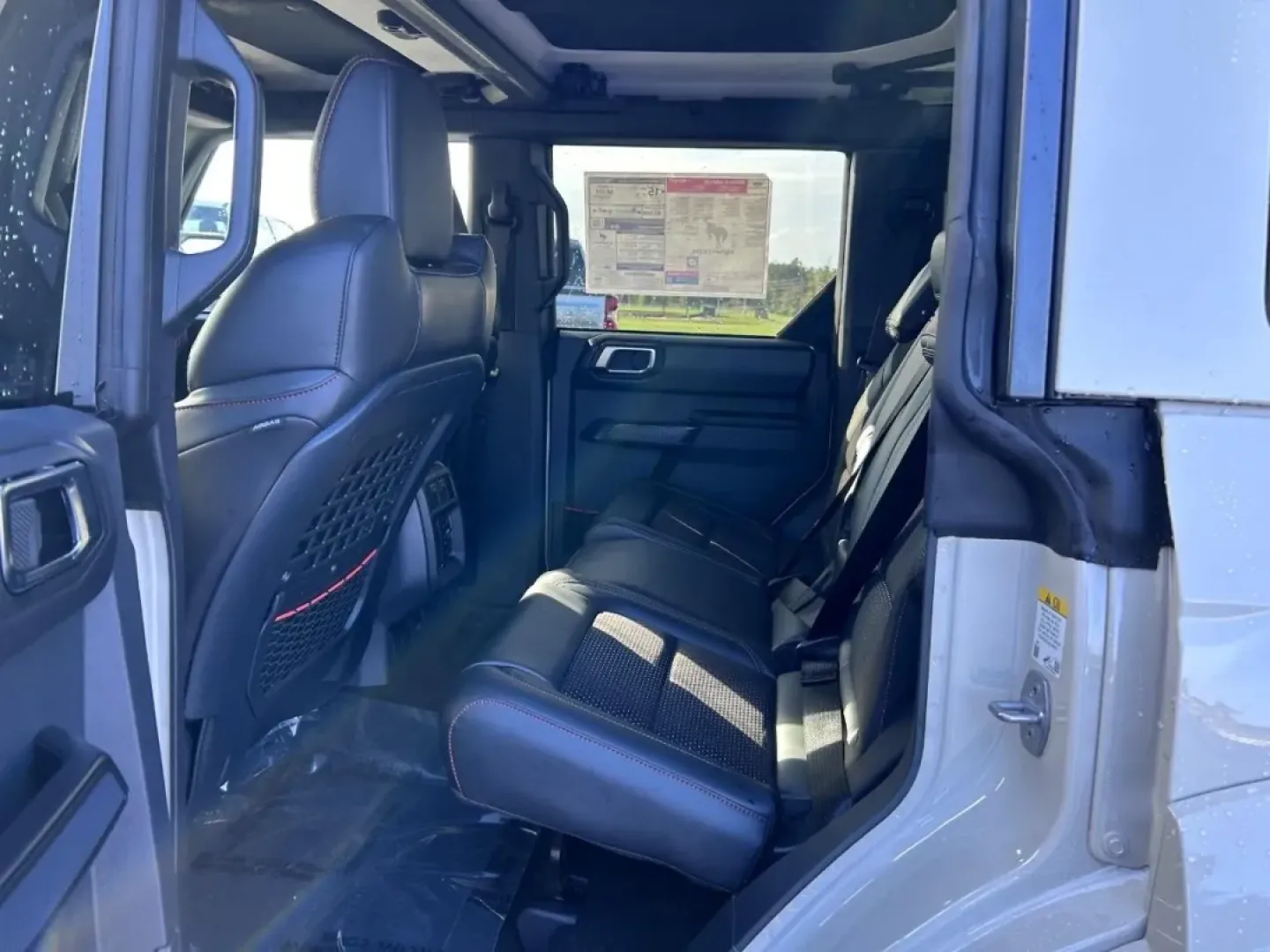 2025 /Black Onyx Leather Ford Bronco Raptor (1FMEE0RR0SL) with an 3.0L EcoBoost V6 engine, Automatic transmission, located at 141 Commercial Dr, Fredericktown, MO, 63645, (573) 783-6432, 37.570087, -90.320648 - Are you in search of the ultimate adventure vehicle that can handle anything from weekend getaways to daily commutes? Look no further! Introducing the stunning 2025 Ford Bronco Raptor, a powerful SUV designed for those who crave both performance and style. This quality used vehicle is perfect for ou - Photo#7