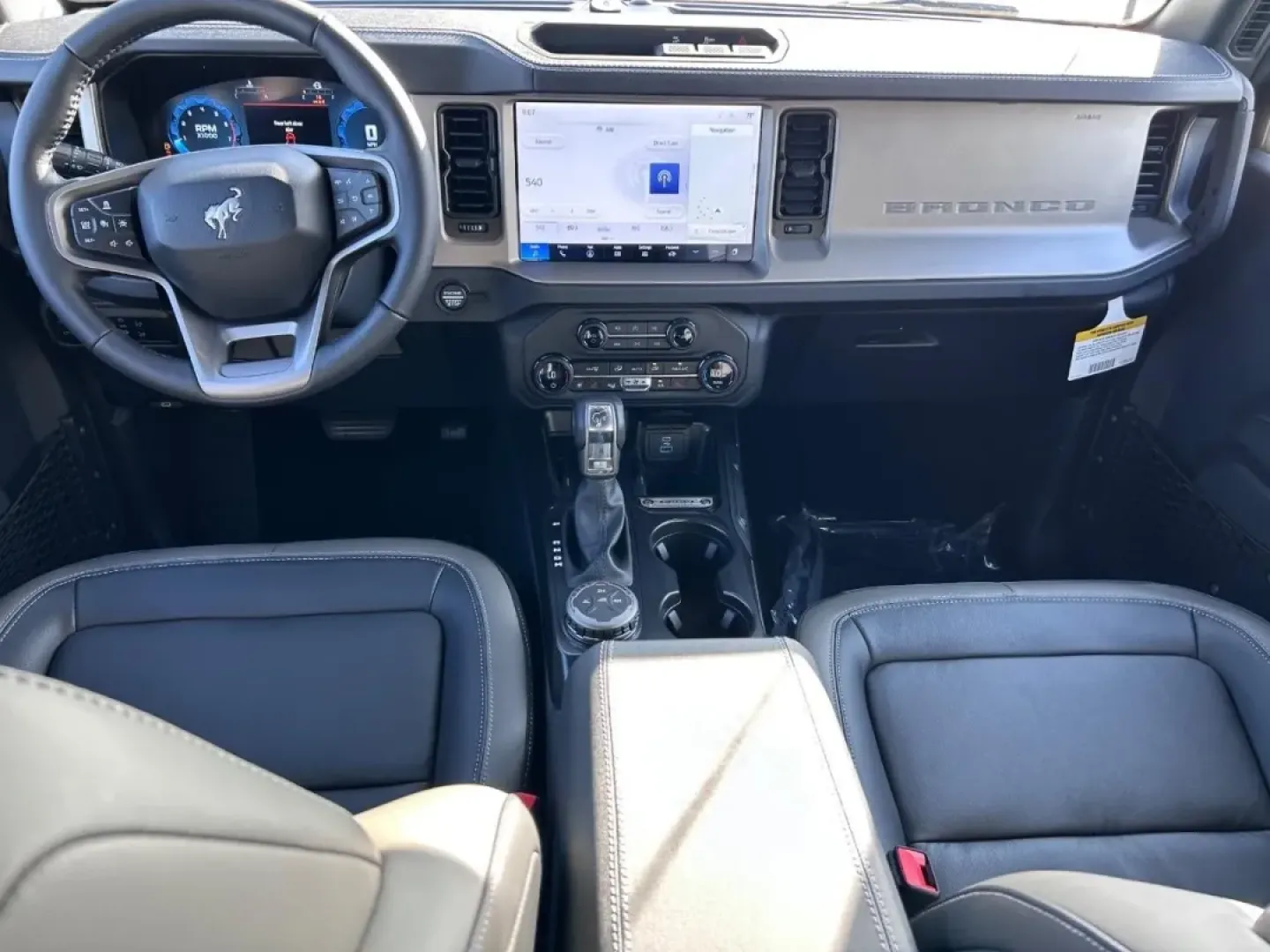 2025 /Smoked Truffle w/Black Leather Ford Bronco Outer Banks (1FMEE8BP4SL) with an 2.7L V6 engine, Automatic transmission, located at 141 Commercial Dr, Fredericktown, MO, 63645, (573) 783-6432, 37.570087, -90.320648 - Are you ready to elevate your adventures and make unforgettable memories on the road? The 2025 Ford Bronco Outer Banks is not just a vehicle; it's a lifestyle choice for those who crave excitement, freedom, and the great outdoors. With its rugged charm and advanced capabilities, this SUV is perfect - Photo#6