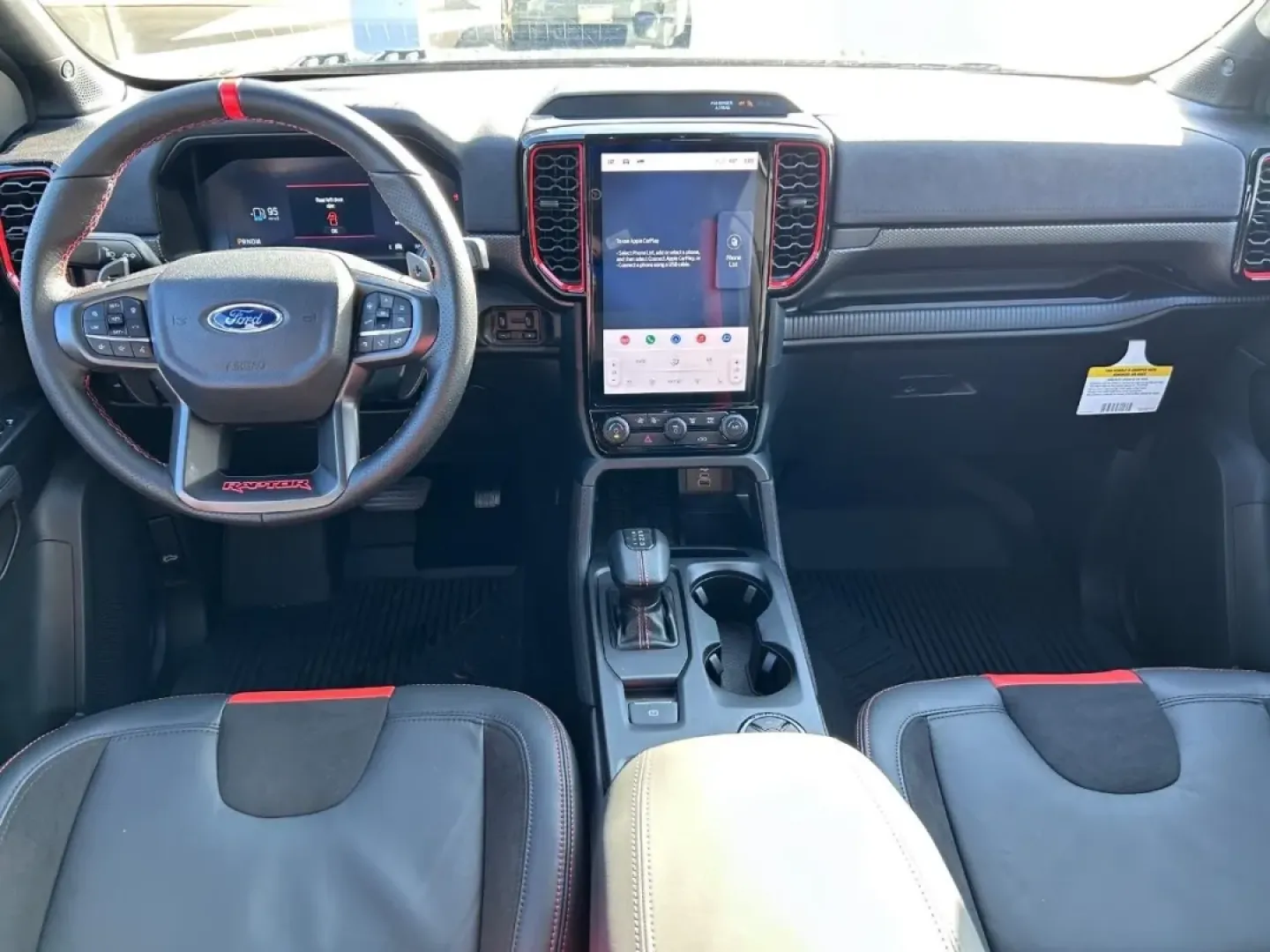 2025 /Ebony Leather Ford Ranger Raptor (1FTER4LR1SL) with an 3.0L EcoBoost V6 engine, Automatic transmission, located at 141 Commercial Dr, Fredericktown, MO, 63645, (573) 783-6432, 37.570087, -90.320648 - Are you ready to elevate your adventures and tackle your daily commute with style and power? Look no further than this stunning 2025 Ford Ranger Raptor, available now at Pettus Ford Fredericktown, your trusted OEM dealership in Fredericktown, MO. Whether you're navigating the urban jungle or heading - Photo#9