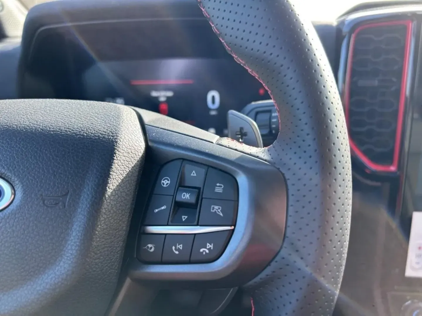 2025 /Ebony Leather Ford Ranger Raptor (1FTER4LR1SL) with an 3.0L EcoBoost V6 engine, Automatic transmission, located at 141 Commercial Dr, Fredericktown, MO, 63645, (573) 783-6432, 37.570087, -90.320648 - Are you ready to elevate your adventures and tackle your daily commute with style and power? Look no further than this stunning 2025 Ford Ranger Raptor, available now at Pettus Ford Fredericktown, your trusted OEM dealership in Fredericktown, MO. Whether you're navigating the urban jungle or heading - Photo#12