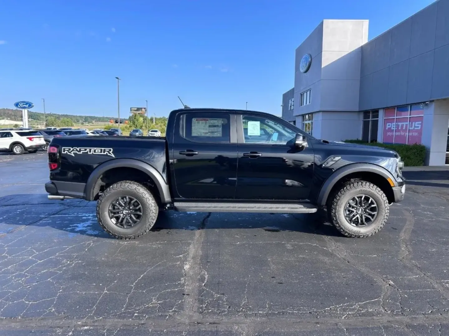 2025 /Ebony Leather Ford Ranger Raptor (1FTER4LR1SL) with an 3.0L EcoBoost V6 engine, Automatic transmission, located at 141 Commercial Dr, Fredericktown, MO, 63645, (573) 783-6432, 37.570087, -90.320648 - Are you ready to elevate your adventures and tackle your daily commute with style and power? Look no further than this stunning 2025 Ford Ranger Raptor, available now at Pettus Ford Fredericktown, your trusted OEM dealership in Fredericktown, MO. Whether you're navigating the urban jungle or heading - Photo#1