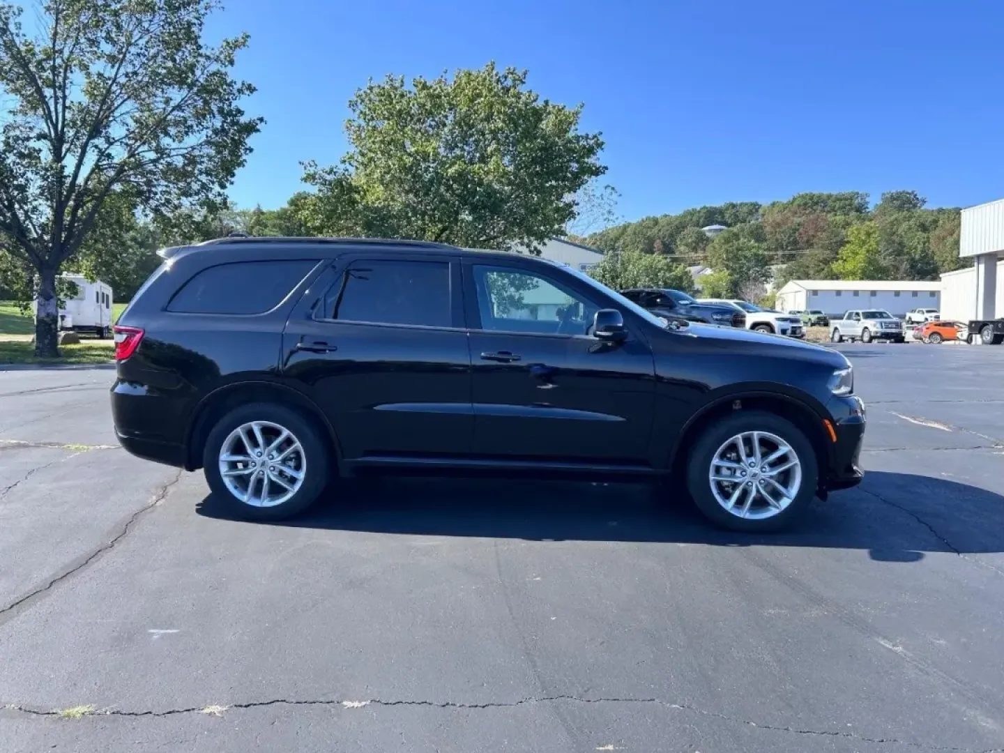 2023 /Black Leather Dodge Durango GT Plus (1C4RDJDG8PC) with an 3.6L V6 24V VVT UPG I engine, Automatic transmission, located at 970 Woodlawn Dr., Farmington, MO, 63640, (573) 431-7800, 37.825642, -90.468674 - **Conquer the Road in Style: 2023 Dodge Durango GT Plus Available Now!**<br /> <br /> Get ready to elevate your driving experience with the versatile and powerful 2023 Dodge Durango GT Plus, now available at Pettus CDJR Farmington! Whether you're a growing family in need of a spacious and safe vehic - Photo#1