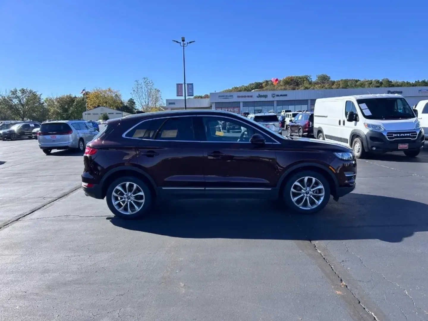 2019 /Ebony Leather Lincoln MKC Select (5LMCJ2D95KU) with an Turbocharged 2.0L I-4 engine, Automatic transmission, located at 970 Woodlawn Dr., Farmington, MO, 63640, (573) 431-7800, 37.825642, -90.468674 - Elevate your driving experience with the 2019 Lincoln MKC Select, an SUV designed for those who value luxury, comfort, and practicality. Perfect for weekend getaways or daily commutes, this vehicle effortlessly blends style with performance, making it an excellent choice for anyone seeking a reliabl - Photo#1