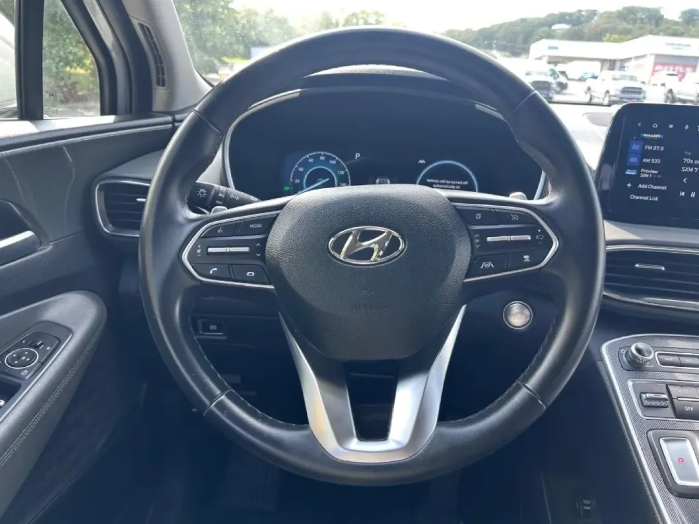 2023 /Gray Cloth Hyundai Santa Fe Blue (5NMS2DA11PH) with an 1.6L Turbo GDI DOHC 16-Valve I4 engine, Automatic transmission, located at 970 Woodlawn Dr., Farmington, MO, 63640, (573) 431-7800, 37.825642, -90.468674 - Are you ready to elevate your family adventures and weekend getaways? The 2023 Hyundai Santa Fe is here to transform your driving experience into something special. This spacious and versatile SUV is perfect for growing families, outdoor enthusiasts, and anyone looking for a reliable vehicle that ex - Photo#11
