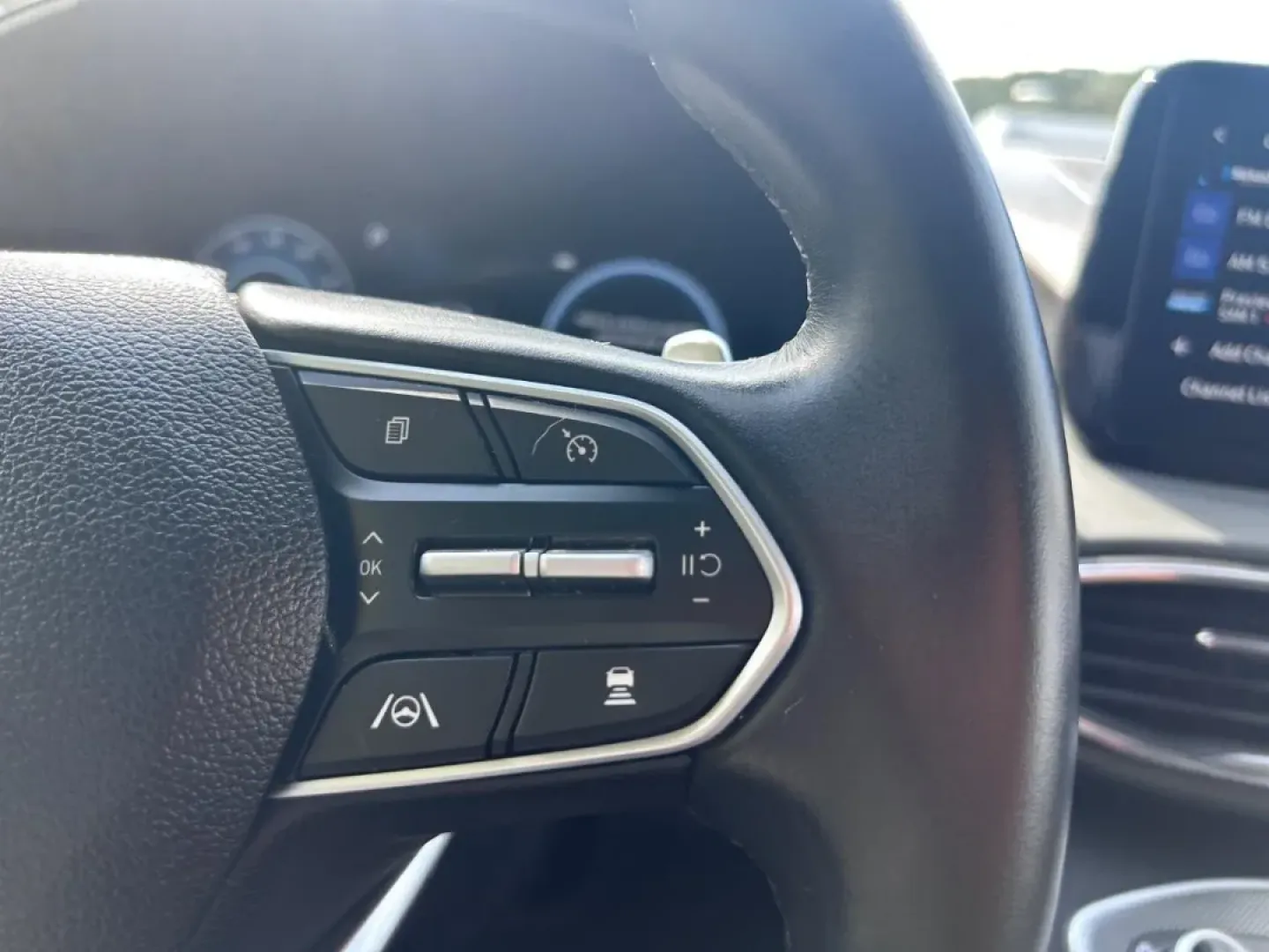 2023 /Gray Cloth Hyundai Santa Fe Blue (5NMS2DA11PH) with an 1.6L Turbo GDI DOHC 16-Valve I4 engine, Automatic transmission, located at 970 Woodlawn Dr., Farmington, MO, 63640, (573) 431-7800, 37.825642, -90.468674 - Are you ready to elevate your family adventures and weekend getaways? The 2023 Hyundai Santa Fe is here to transform your driving experience into something special. This spacious and versatile SUV is perfect for growing families, outdoor enthusiasts, and anyone looking for a reliable vehicle that ex - Photo#13