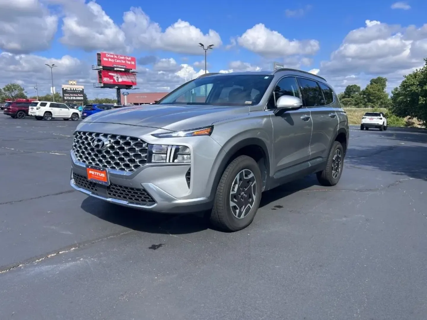 2023 /Gray Cloth Hyundai Santa Fe Blue (5NMS2DA11PH) with an 1.6L Turbo GDI DOHC 16-Valve I4 engine, Automatic transmission, located at 970 Woodlawn Dr., Farmington, MO, 63640, (573) 431-7800, 37.825642, -90.468674 - Are you ready to elevate your family adventures and weekend getaways? The 2023 Hyundai Santa Fe is here to transform your driving experience into something special. This spacious and versatile SUV is perfect for growing families, outdoor enthusiasts, and anyone looking for a reliable vehicle that ex - Photo#7