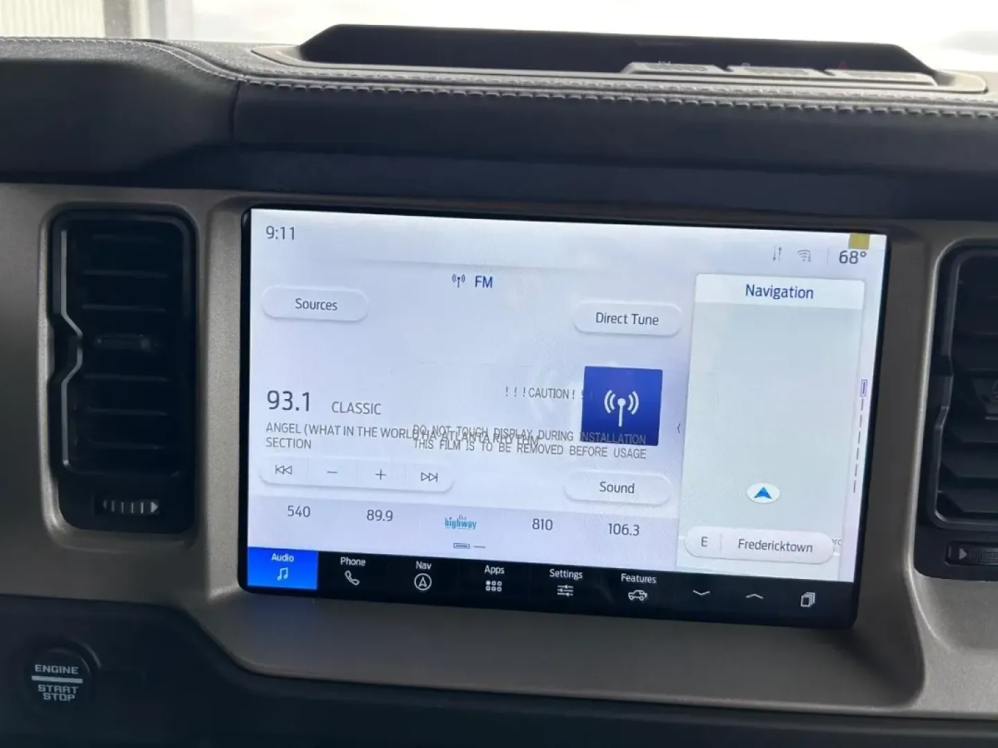 2025 /Black Onyx Leather Ford Bronco Outer Banks (1FMEE8BP4SL) with an 2.7L V6 engine, Automatic transmission, located at 141 Commercial Dr, Fredericktown, MO, 63645, (573) 783-6432, 37.570087, -90.320648 - Are you ready to embark on your next adventure? Imagine cruising through the scenic landscapes of Fredericktown, MO, in a vehicle designed for both comfort and rugged exploration. The 2025 Ford Bronco Outer Banks is not just an SUV; it's your perfect companion for weekend getaways, off-road escapade - Photo#13