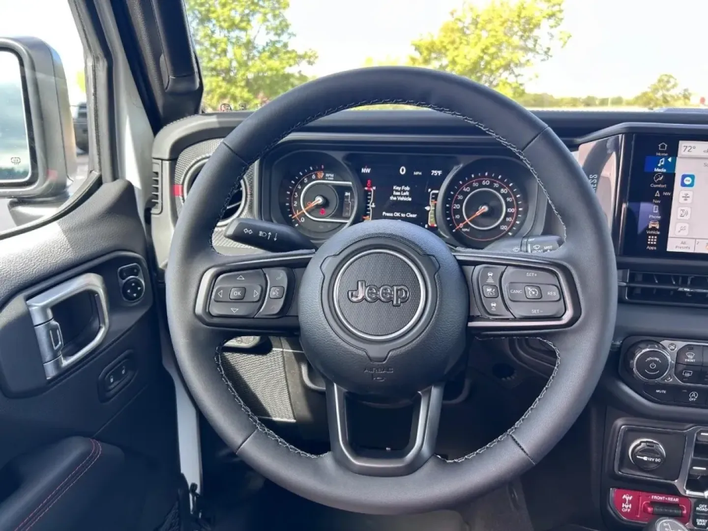 2025 /Black Leather Jeep Gladiator Rubicon (1C6RJTBG9SL) with an 3.6L V6 24V VVT UPG I engine, Automatic transmission, located at 970 Woodlawn Dr., Farmington, MO, 63640, (573) 431-7800, 37.825642, -90.468674 - ### Discover the Adventure with the 2025 Jeep Gladiator at Pettus CDJR Farmington!<br /> <br /> Are you ready to elevate your outdoor adventures and weekend getaways? Look no further than this stunning 2025 Jeep Gladiator, available now at Pettus CDJR Farmington. Whether you're navigating city stree - Photo#10