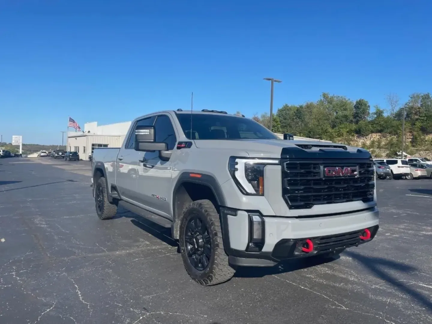 2024 /Jet Black With Kalahari Accents GMC Sierra 2500HD AT4 (1GT19PEY1RF) with an Other engine, located at 12836 Highway 21, De Soto, MO, 63020, (636) 337-7777, 38.151867, -90.575615 - ### Discover Your Next Adventure with the 2024 GMC Sierra K25 at Pettus Ford De Soto!<br /> <br /> Are you ready to elevate your lifestyle with a vehicle that combines rugged capability and refined comfort? Look no further than the 2024 GMC Sierra K25, available now at Pettus Ford De Soto! With its - Photo#0