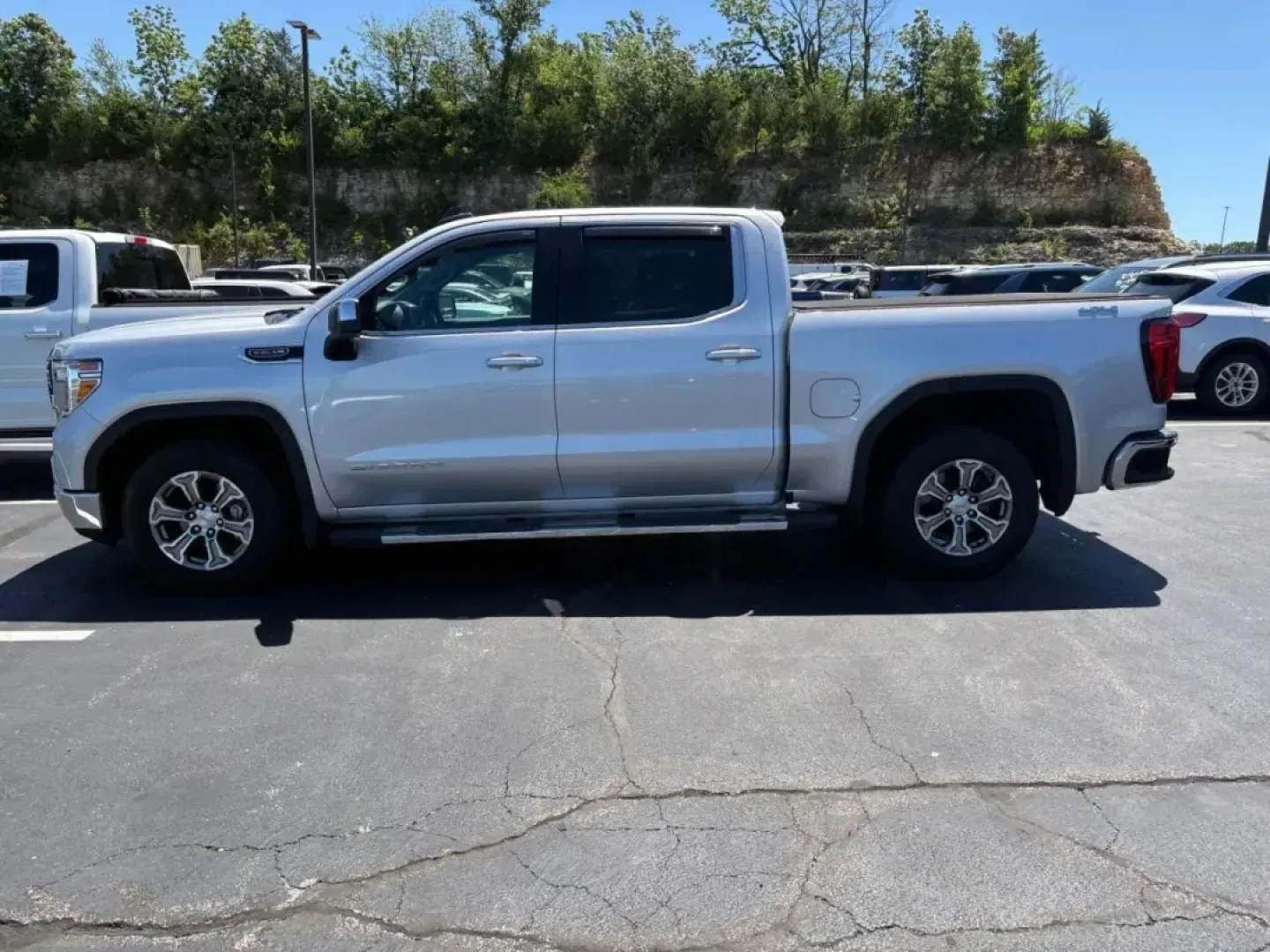 2022 /Dark Walnut/Slate Cloth GMC Sierra 1500 Limited SLE (3GTU9BED6NG) with an Other engine, located at 12836 Highway 21, De Soto, MO, 63020, (636) 337-7777, 38.151867, -90.575615 - USED 2022 GMC Sierra 1500 Limited SLE from Pettus Ford De Soto, De Soto MO. - Photo#1