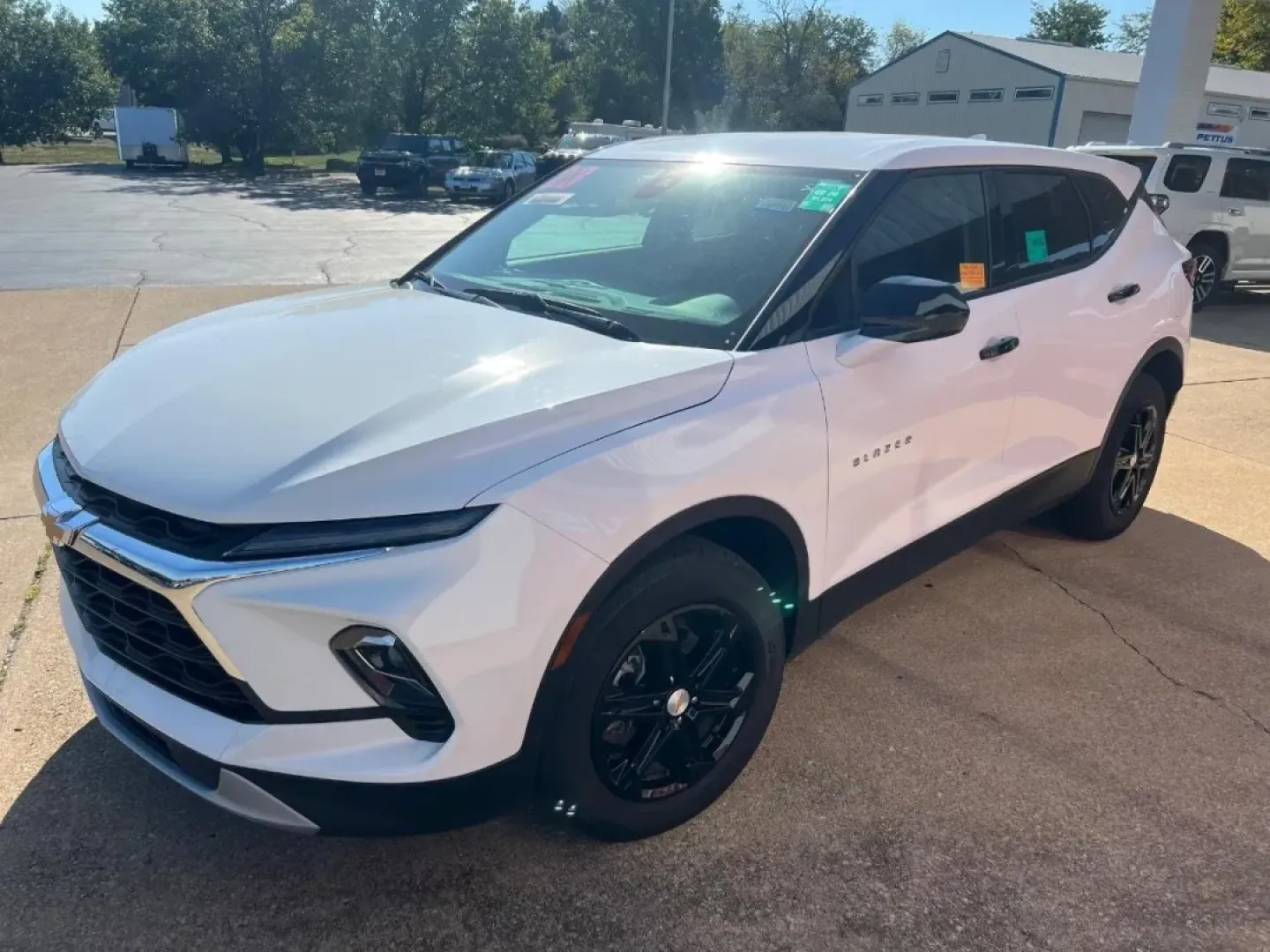 2023 /Jet Black Cloth Chevrolet Blazer LT (3GNKBHR4XPS) with an 2.0L Turbo / 4-cylinder / SIDI DOHC engine, Automatic transmission, located at 970 Woodlawn Dr., Farmington, MO, 63640, (573) 431-7800, 37.825642, -90.468674 - Explore the open road with confidence and style in the 2023 Chevrolet Blazer LT, the perfect SUV for your next weekend adventure or daily commute. This stunning vehicle, available at Pettus CDJR Farmington, is designed for those who crave a blend of performance, space, and technology. Whether you're - Photo#0