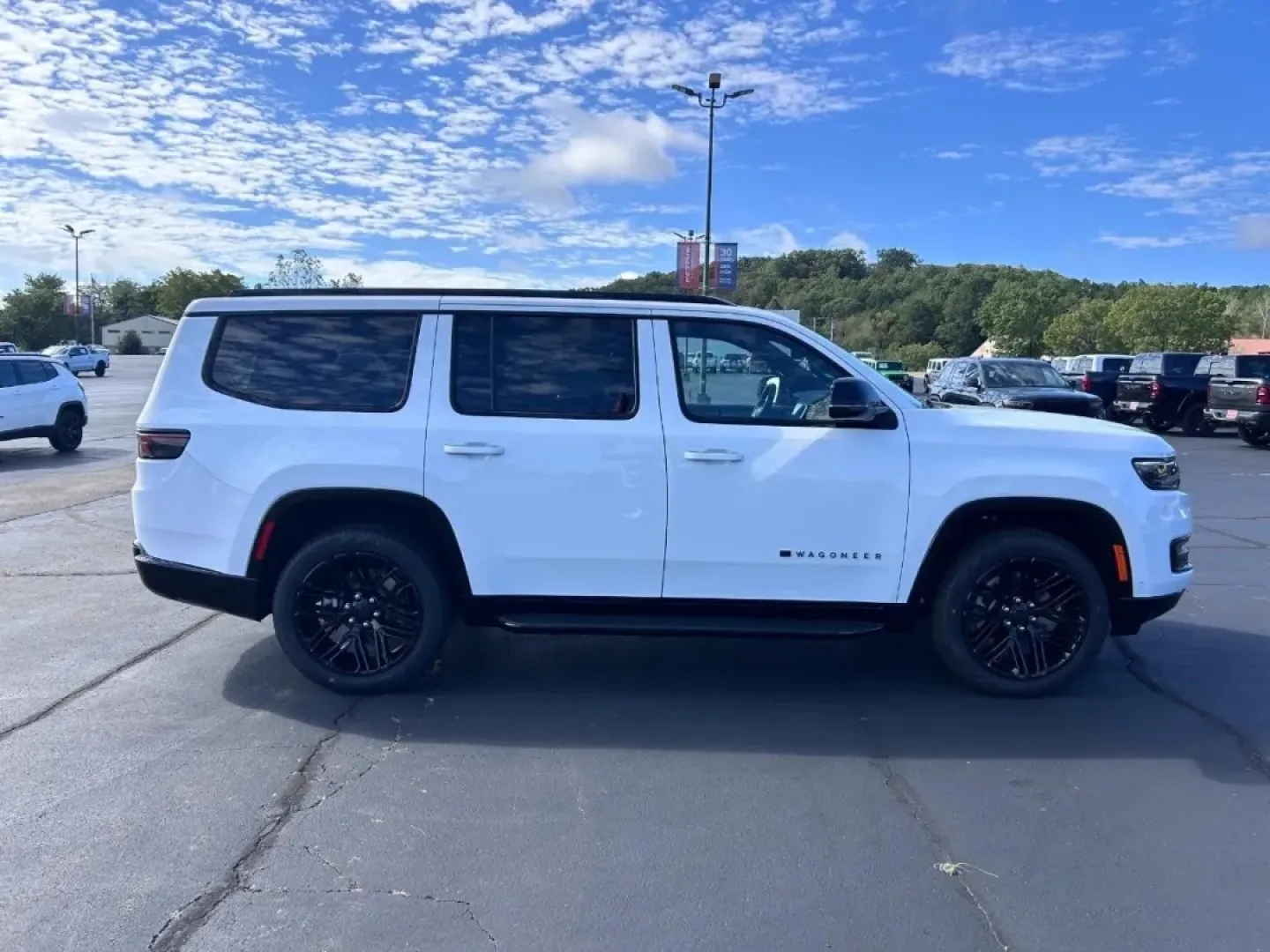 2025 /Global Black Leather Jeep Wagoneer Series II (1C4SJVBP2SS) with an 3.0L I6 Hurricane SO Twin Turbo ESS engine, Automatic transmission, located at 970 Woodlawn Dr., Farmington, MO, 63640, (573) 431-7800, 37.825642, -90.468674 - ### Discover Adventure with the 2025 Jeep Wagoneer at Pettus CDJR Farmington<br /> <br /> Are you ready to elevate your driving experience with a vehicle that perfectly balances utility and style? The 2025 Jeep Wagoneer is the ideal SUV for families, outdoor enthusiasts, and anyone yearning for a lu - Photo#1