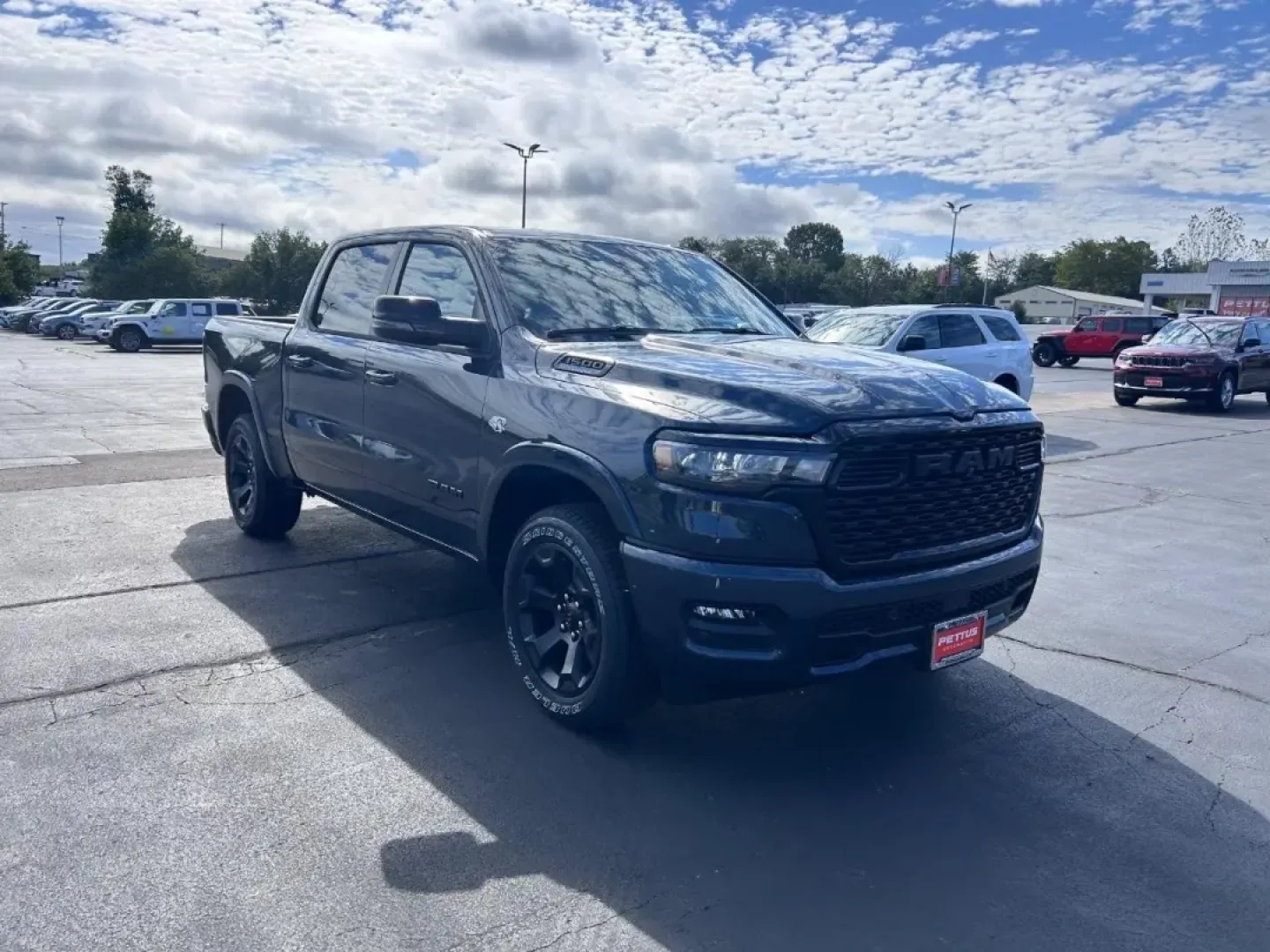 2026 /Diesel Gray/Black Cloth Ram 1500 Big Horn/Lone Star (1C6SRFFT5TN) with an 5.7L engine, located at 970 Woodlawn Dr., Farmington, MO, 63640, (573) 431-7800, 37.825642, -90.468674 - Are you ready to elevate your adventures with a truck that combines power, style, and cutting-edge technology? Look no further than the 2026 Ram 1500 Big Horn, now available at Pettus CDJR Farmington, your trusted source for quality used vehicles in Farmington, MO. Whether you're hauling equipment f - Photo#0