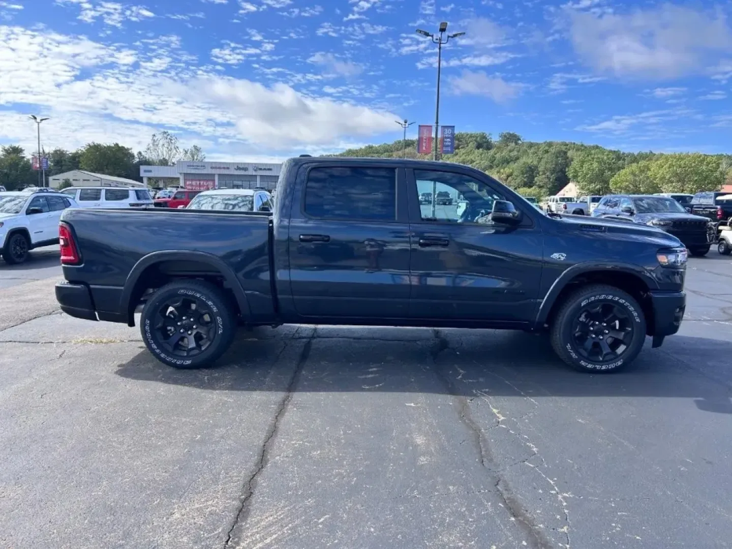 2026 /Diesel Gray/Black Cloth Ram 1500 Big Horn/Lone Star (1C6SRFFT5TN) with an 5.7L engine, located at 970 Woodlawn Dr., Farmington, MO, 63640, (573) 431-7800, 37.825642, -90.468674 - Are you ready to elevate your adventures with a truck that combines power, style, and cutting-edge technology? Look no further than the 2026 Ram 1500 Big Horn, now available at Pettus CDJR Farmington, your trusted source for quality used vehicles in Farmington, MO. Whether you're hauling equipment f - Photo#1