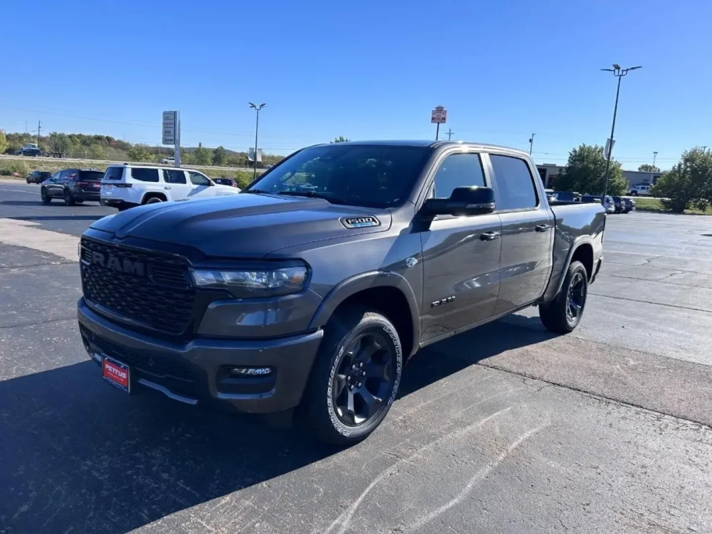 2026 /Black Cloth Ram 1500 Big Horn/Lone Star (1C6SRFFT7TN) with an 5.7L engine, located at 970 Woodlawn Dr., Farmington, MO, 63640, (573) 431-7800, 37.825642, -90.468674 - **Unleash Your Adventures with the 2026 Ram 1500 Big Horn at Pettus CDJR Farmington!**<br /> <br /> Are you in the market for a vehicle that combines rugged capability with modern comfort? Look no further than the stunning 2026 Ram 1500 Big Horn available now at Pettus CDJR Farmington. Whether you'r - Photo#6