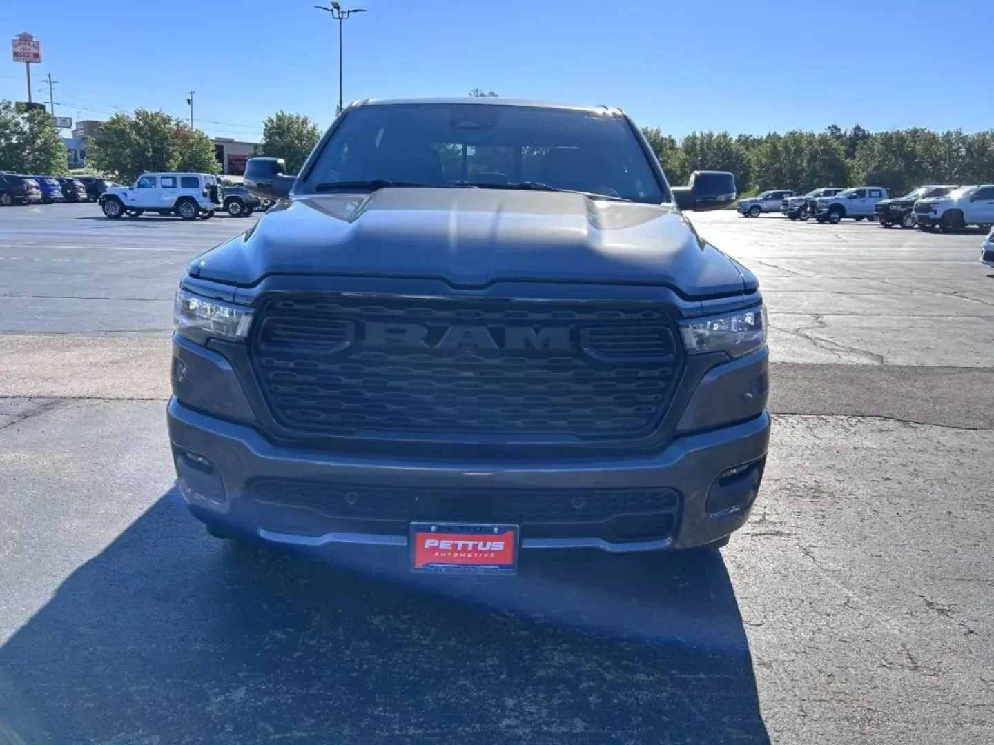 2026 /Black Cloth Ram 1500 Big Horn/Lone Star (1C6SRFFT7TN) with an 5.7L engine, located at 970 Woodlawn Dr., Farmington, MO, 63640, (573) 431-7800, 37.825642, -90.468674 - **Unleash Your Adventures with the 2026 Ram 1500 Big Horn at Pettus CDJR Farmington!**<br /> <br /> Are you in the market for a vehicle that combines rugged capability with modern comfort? Look no further than the stunning 2026 Ram 1500 Big Horn available now at Pettus CDJR Farmington. Whether you'r - Photo#7
