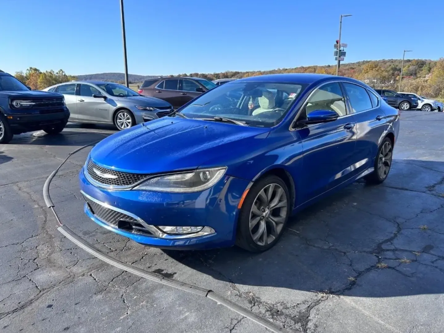 2015 /Linen/Black Leather Chrysler 200 C (1C3CCCCG4FN) with an 3.6L V6 engine, located at 141 Commercial Dr, Fredericktown, MO, 63645, (573) 783-6432, 37.570087, -90.320648 - Discover the perfect blend of style, performance, and practicality with this 2015 Chrysler 200, now available at Pettus Ford Fredericktown, your trusted OEM dealership located at 141 Commercial Drive, Fredericktown, MO 63645. Whether you're commuting to work, running errands around town, or planning - Photo#6