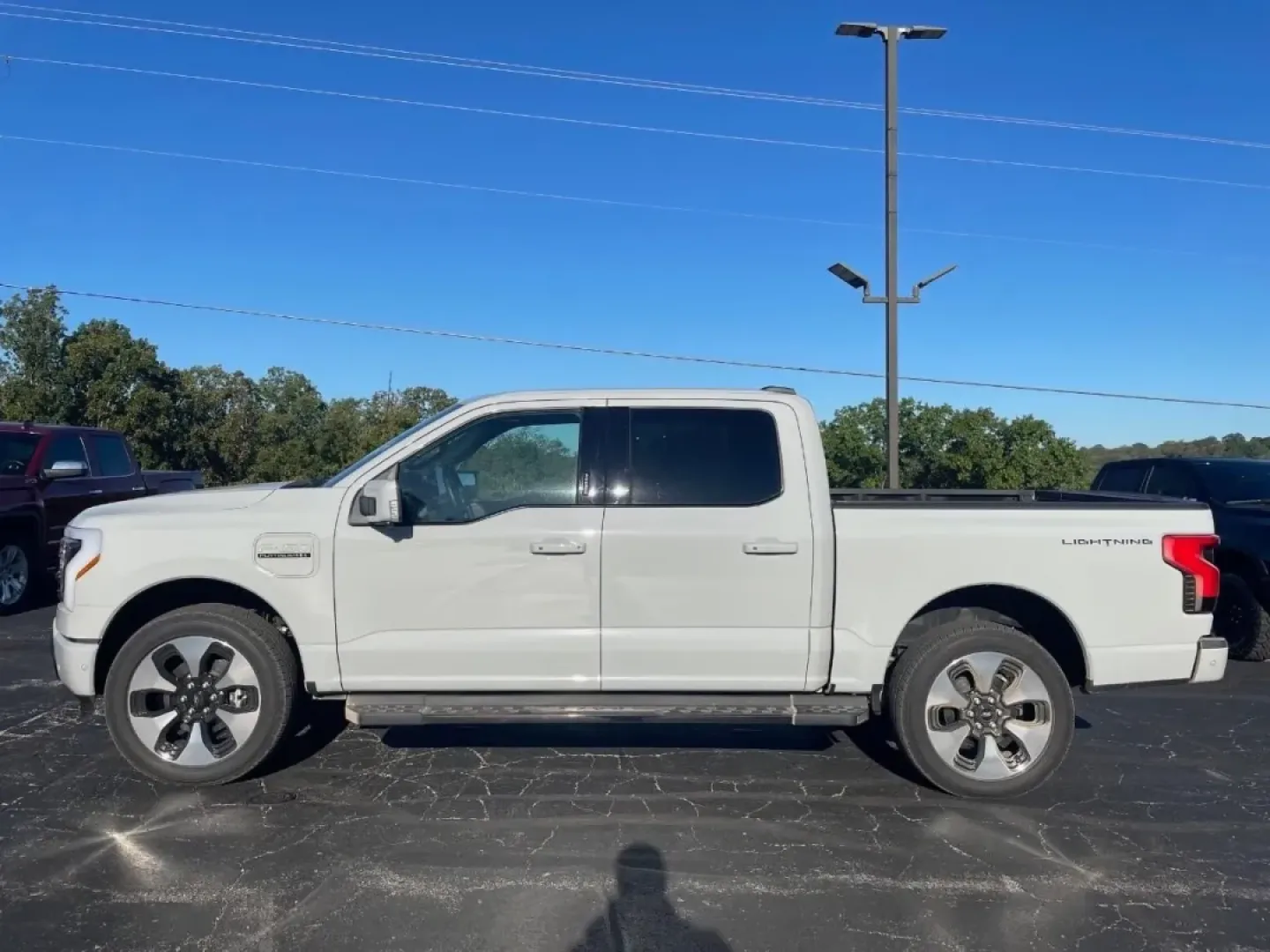 2023 /Black Ford F-150 Lightning Platinum (1FT6W1EVXPW) with an Other engine, located at 12836 Highway 21, De Soto, MO, 63020, (636) 337-7777, 38.151867, -90.575615 - **Unleash the Future of Driving with the 2023 Ford F-150 Lightning at Pettus Ford De Soto!**<br /> <br /> Are you ready to redefine your daily commute or elevate your weekend adventures? Look no further than the groundbreaking **2023 Ford F-150 Lightning**, an electric truck that perfectly marries c - Photo#1