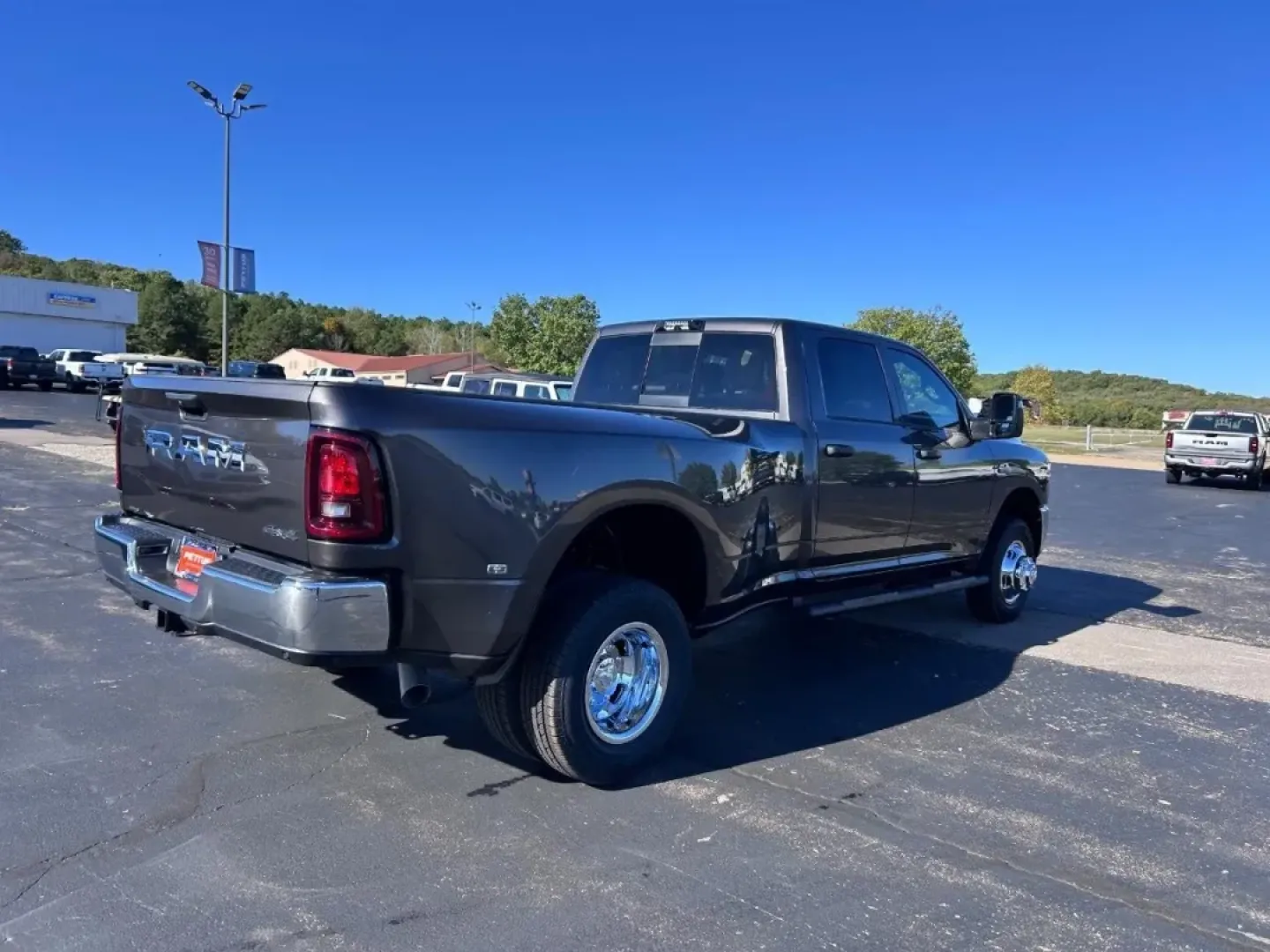 2026 /Diesel Gray/Black Cloth Ram 3500 Tradesman (3C63RRGL0TG) with an Straight 6 Turbocharged Diesel engine, located at 970 Woodlawn Dr., Farmington, MO, 63640, (573) 431-7800, 37.825642, -90.468674 - Imagine conquering your weekend adventures or tackling tough jobs with confidence in a rugged truck that embodies strength and reliability. Introducing the 2026 Ram 3500 Tradesman, ready to elevate your lifestyle with its impressive performance and exceptional capabilities. Whether you need a heavy- - Photo#2