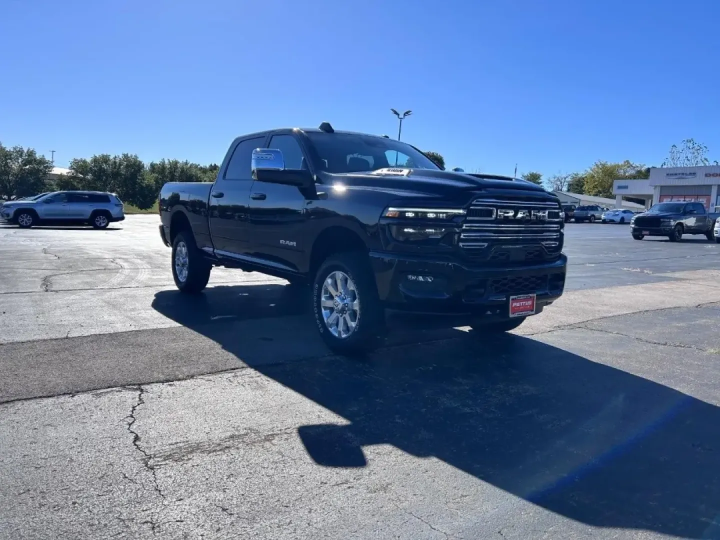 2025 /Black Leather Ram 2500 Laramie (3C6UR5FJ0SG) with an 6.4L V8 HEMI HD engine, located at 970 Woodlawn Dr., Farmington, MO, 63640, (573) 431-7800, 37.825642, -90.468674 - Are you ready to elevate your adventure game? Whether you're hauling equipment for work, towing a trailer for a weekend getaway, or simply navigating the city streets with confidence, the 2025 Ram 2500 Laramie is the perfect companion for your lifestyle. This robust truck combines luxury, capability - Photo#0