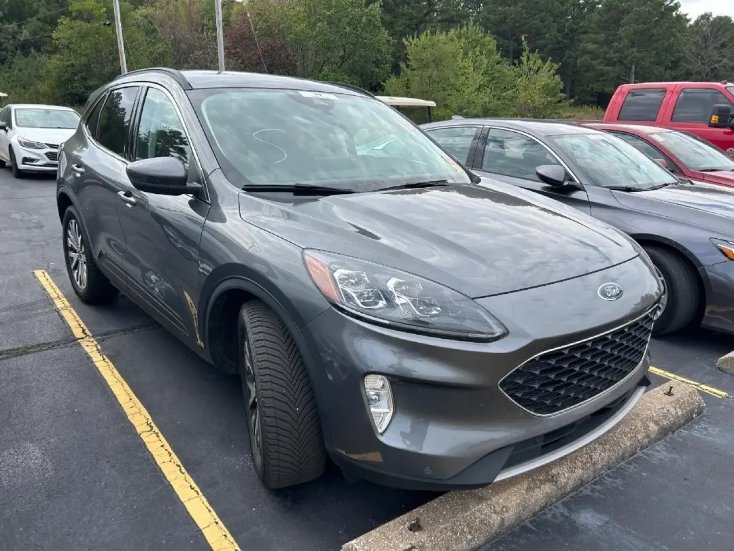 2022 /Sandstone Leather Ford Escape Titanium (1FMCU9DZ1NU) with an 2.5L iVCT Atkinson Cycle I-4 Hybrid engine, Automatic transmission, located at 970 Woodlawn Dr., Farmington, MO, 63640, (573) 431-7800, 37.825642, -90.468674 - ### Discover Adventure with the 2022 Ford Escape Titanium Hybrid at Pettus CDJR Farmington!<br /> <br /> Are you ready to elevate your driving experience? Imagine weekend road trips with family, scenic drives to nearby attractions, or even your daily commute transformed into a pleasure rather than a - Photo#0