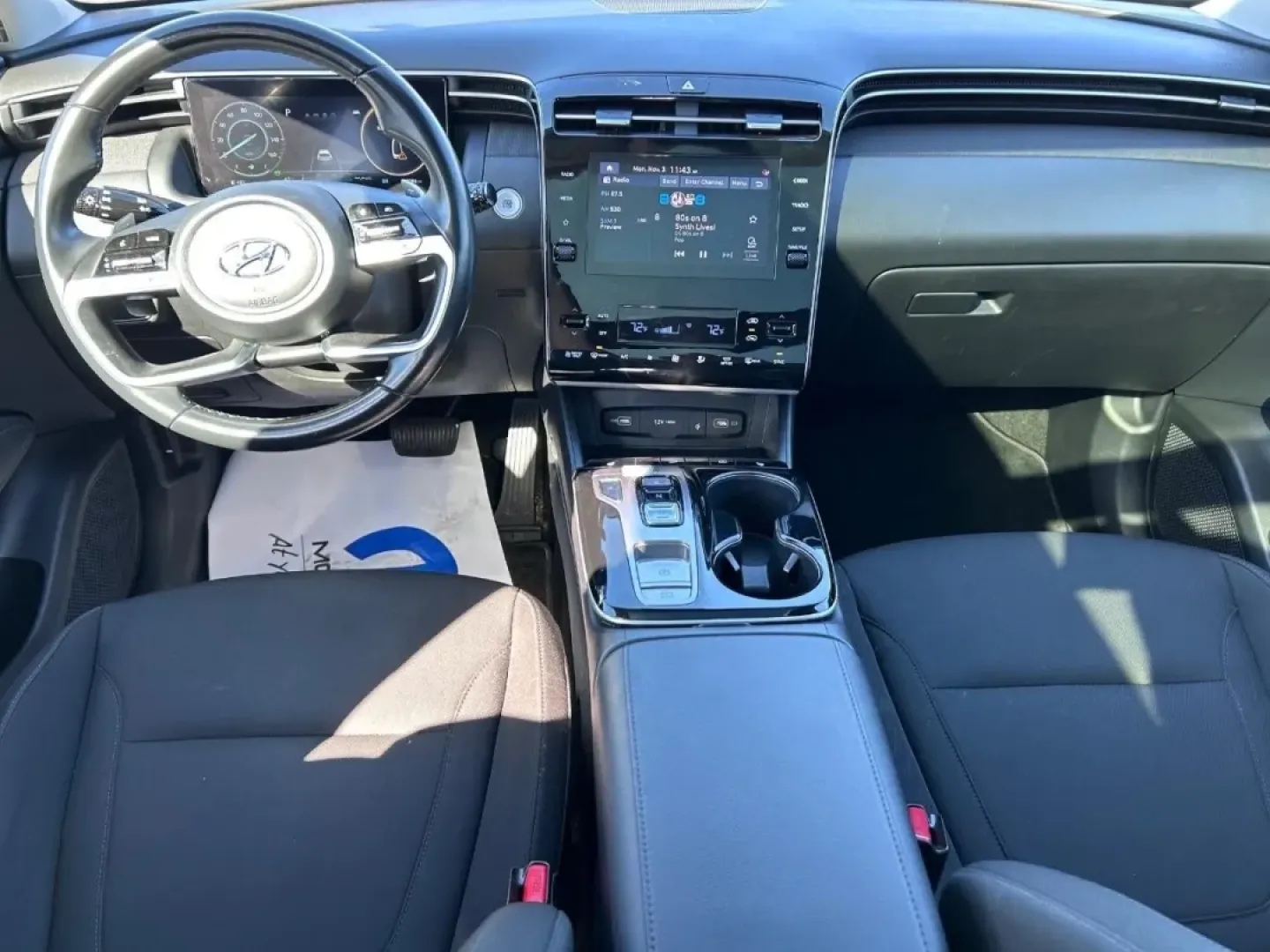 2022 /Black Cloth Hyundai Tucson SEL Convenience (KM8JFCA10NU) with an 1.6L Turbo GDI DOHC 16-Valve I4 CVVD engine, Automatic transmission, located at 970 Woodlawn Dr., Farmington, MO, 63640, (573) 431-7800, 37.825642, -90.468674 - Are you on the lookout for the perfect vehicle to elevate your family's adventures and everyday commutes? Look no further! At Pettus CDJR Farmington, we are excited to offer you an exceptional deal on a 2022 Hyundai Tucson SEL Convenience that effortlessly blends style, efficiency, and versatility. - Photo#11