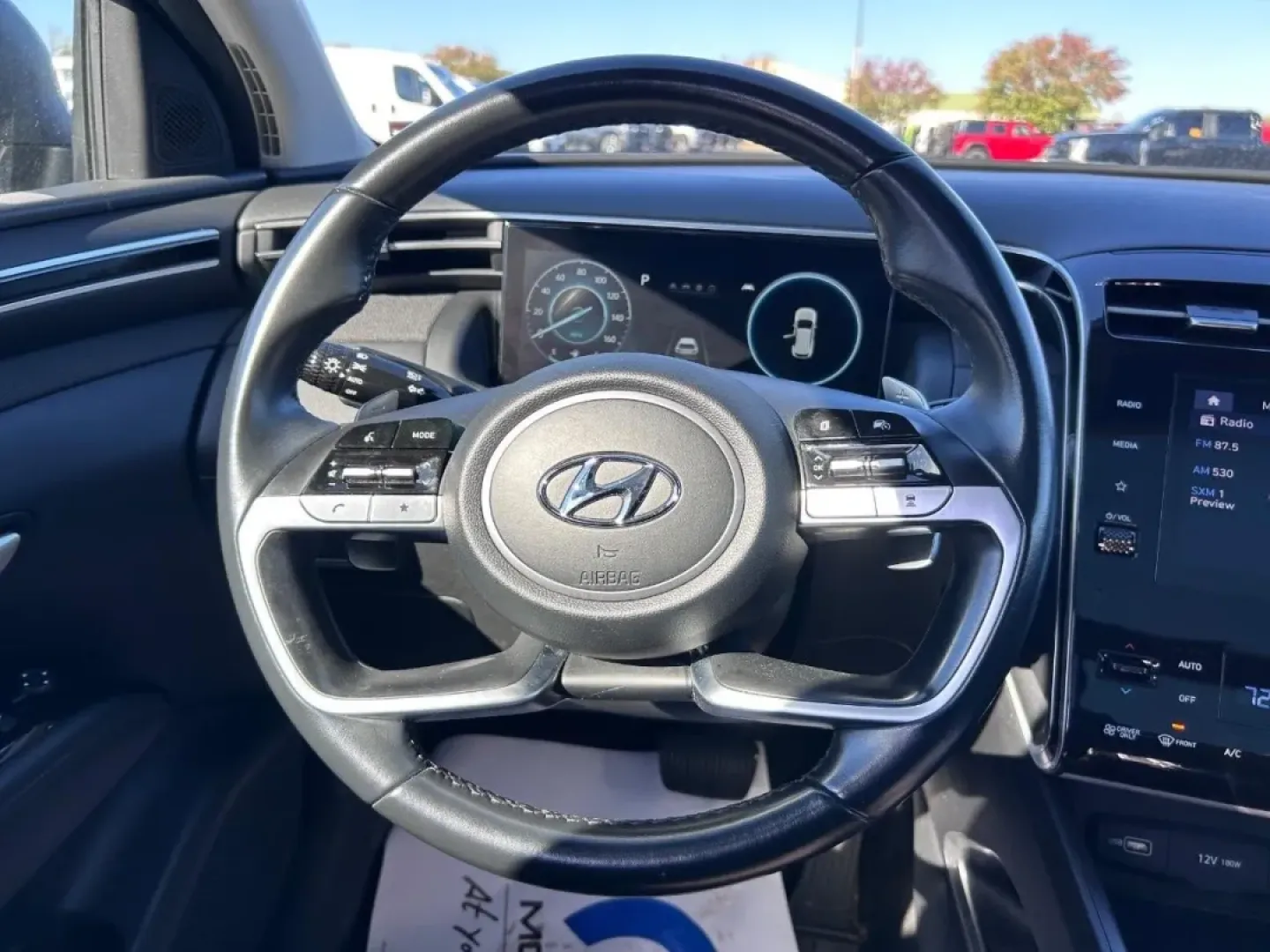 2022 /Black Cloth Hyundai Tucson SEL Convenience (KM8JFCA10NU) with an 1.6L Turbo GDI DOHC 16-Valve I4 CVVD engine, Automatic transmission, located at 970 Woodlawn Dr., Farmington, MO, 63640, (573) 431-7800, 37.825642, -90.468674 - Are you on the lookout for the perfect vehicle to elevate your family's adventures and everyday commutes? Look no further! At Pettus CDJR Farmington, we are excited to offer you an exceptional deal on a 2022 Hyundai Tucson SEL Convenience that effortlessly blends style, efficiency, and versatility. - Photo#12