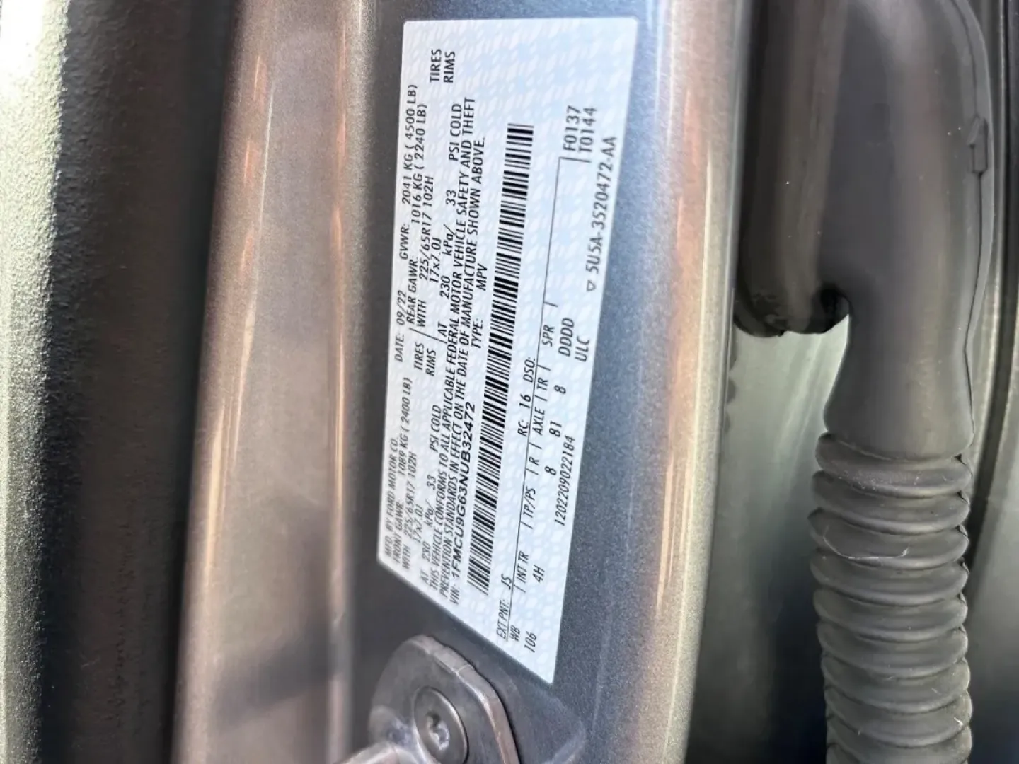 2022 /Dark Earth Gray Cloth Ford Escape SE (1FMCU9G63NU) with an 1.5L EcoBoost engine, Automatic transmission, located at 141 Commercial Dr, Fredericktown, MO, 63645, (573) 783-6432, 37.570087, -90.320648 - ### Discover Your Next Adventure with the 2022 Ford Escape SE at Pettus Ford Fredericktown!<br /> <br /> Are you searching for an SUV that seamlessly blends style, comfort, and performance? Look no further than the 2022 Ford Escape SE, now available at Pettus Ford Fredericktown. This versatile vehic - Photo#21