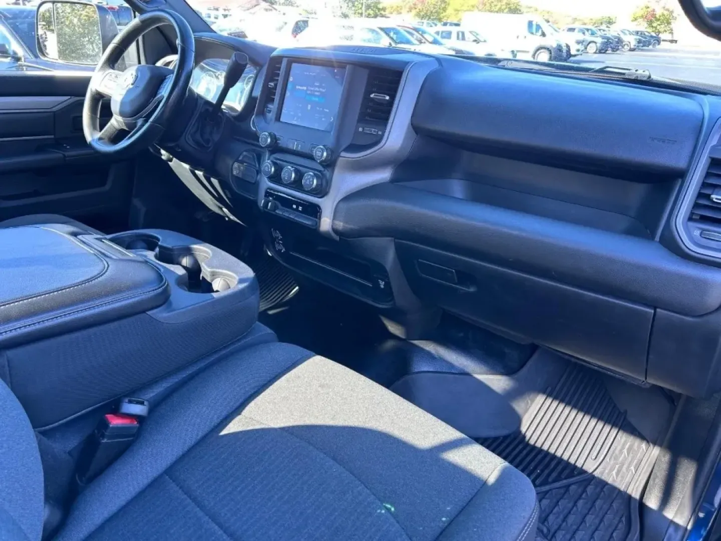 2022 /Diesel Gray/Black Cloth Ram 3500 Tradesman (3C63R3AL6NG) with an Straight 6 Turbocharged Diesel engine, located at 970 Woodlawn Dr., Farmington, MO, 63640, (573) 431-7800, 37.825642, -90.468674 - Unleash your adventurous spirit with the 2022 Ram 3500 Tradesman, an exceptional truck that effortlessly combines power, utility, and unmatched comfort. Whether you're tackling tough jobs on the construction site, cruising through the scenic roads of Farmington, MO, or embarking on weekend getaways, - Photo#9