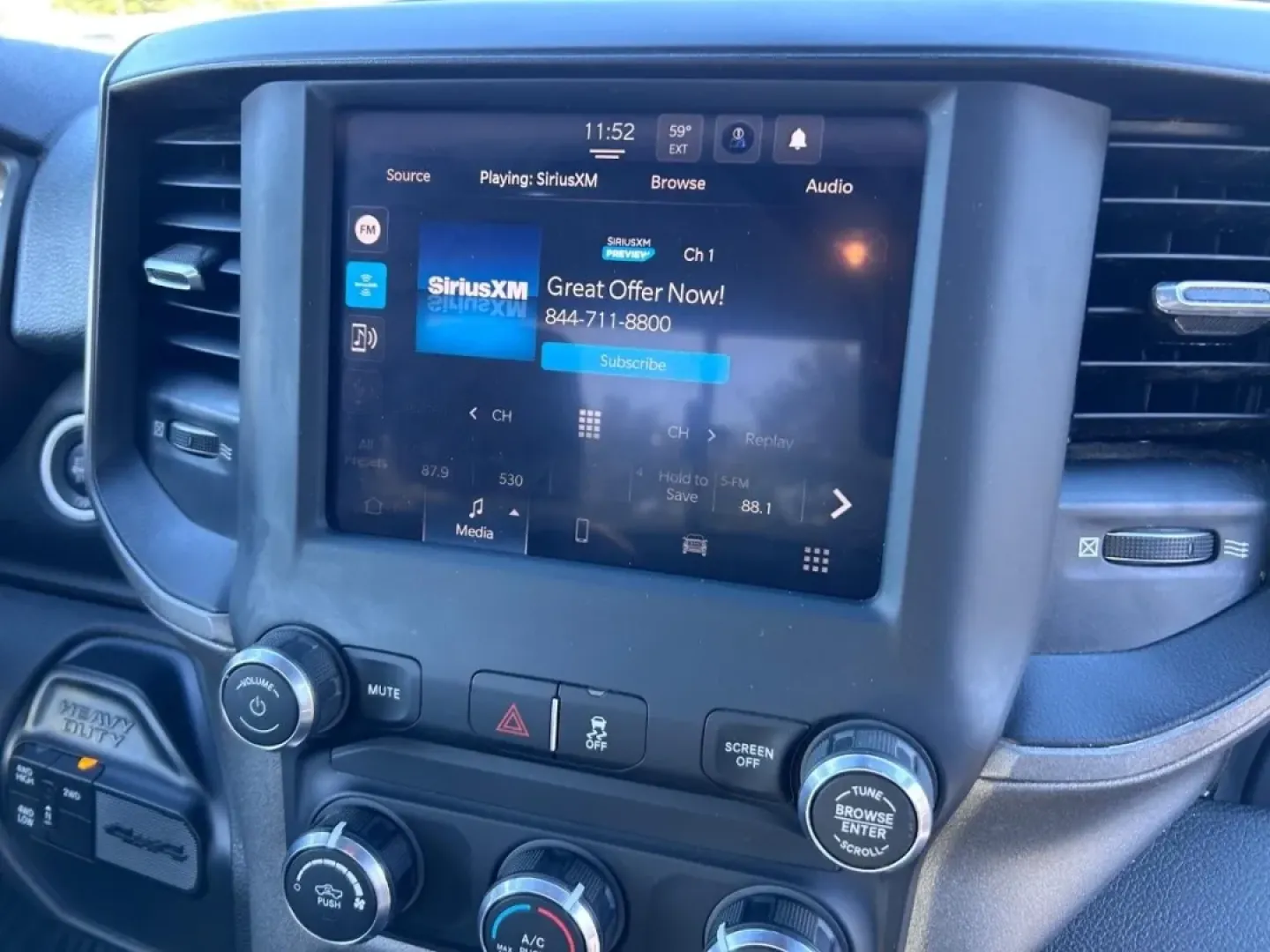 2022 /Diesel Gray/Black Cloth Ram 3500 Tradesman (3C63R3AL6NG) with an Straight 6 Turbocharged Diesel engine, located at 970 Woodlawn Dr., Farmington, MO, 63640, (573) 431-7800, 37.825642, -90.468674 - Unleash your adventurous spirit with the 2022 Ram 3500 Tradesman, an exceptional truck that effortlessly combines power, utility, and unmatched comfort. Whether you're tackling tough jobs on the construction site, cruising through the scenic roads of Farmington, MO, or embarking on weekend getaways, - Photo#12