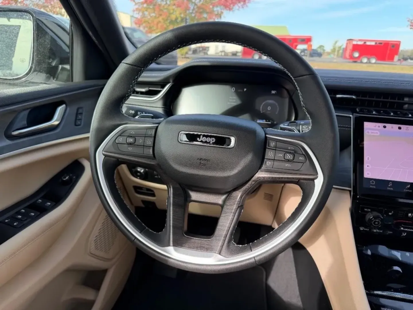 2025 /Wicker Beige/Black Leather Jeep Grand Cherokee Limited (1C4RJHBG4SC) with an 3.6L V6 24V VVT UPG I engine, located at 970 Woodlawn Dr., Farmington, MO, 63640, (573) 431-7800, 37.825642, -90.468674 - **Elevate Your Adventures with the 2025 Jeep Grand Cherokee Limited!** <br /> <br /> Are you ready to embark on your next adventure with family or friends? Whether you're tackling weekend getaways, navigating through city commutes, or exploring off-road trails, the 2025 Jeep Grand Cherokee Limited i - Photo#12