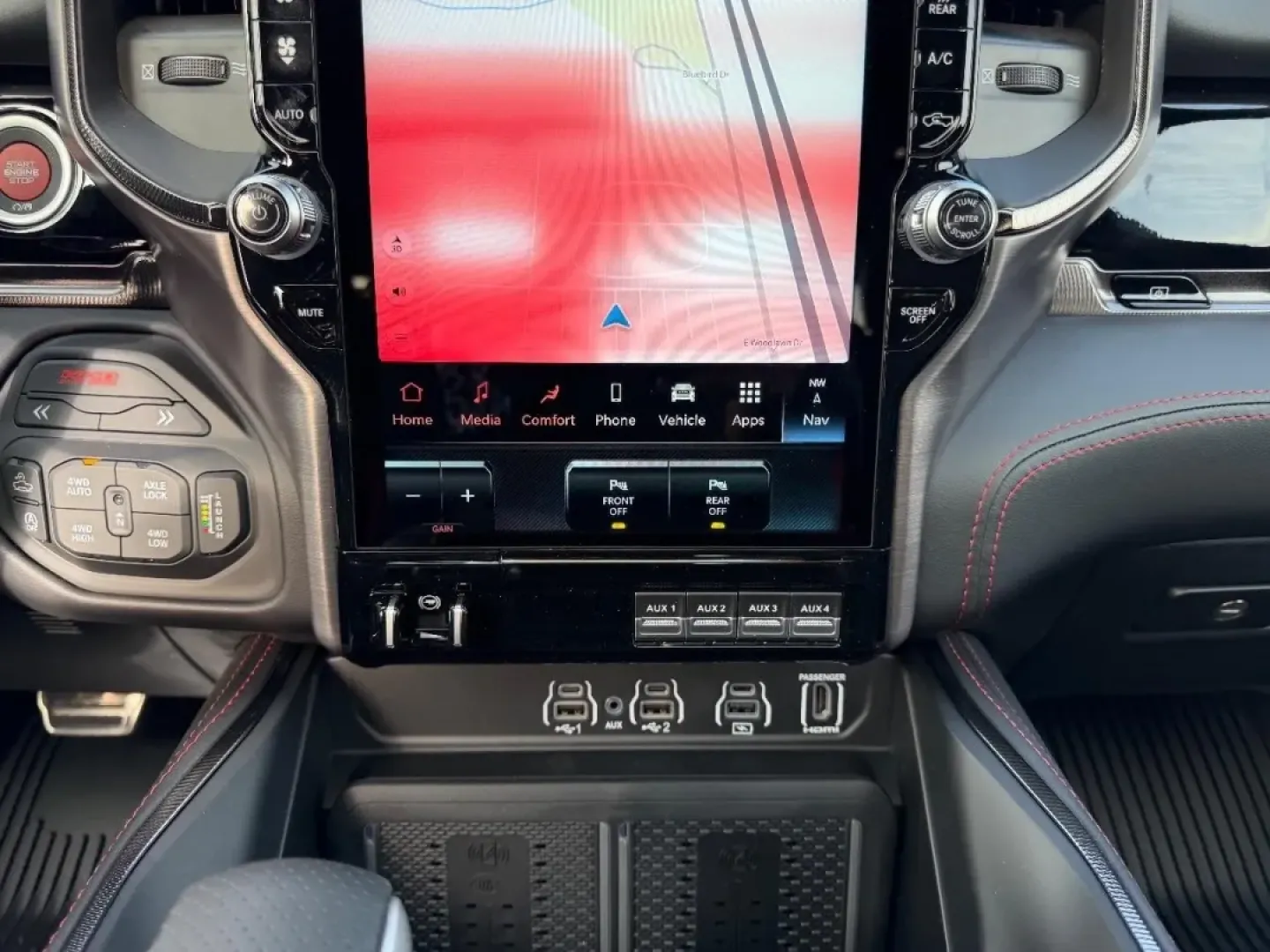 2026 /Black Leather Ram 1500 RHO (1C6SRFUP2TN) with an 3.0L I6 Hurricane HO Twin Turbo ESS engine, Automatic transmission, located at 970 Woodlawn Dr., Farmington, MO, 63640, (573) 431-7800, 37.825642, -90.468674 - **Conquer Every Adventure with the 2026 Ram 1500 RHO Your Perfect Partner for Work and Play!**<br /> <br /> Are you ready to elevate your lifestyle with a vehicle that can seamlessly transition from the worksite to weekend adventures? Look no further than this stunning 2026 Ram 1500 RHO, available - Photo#15