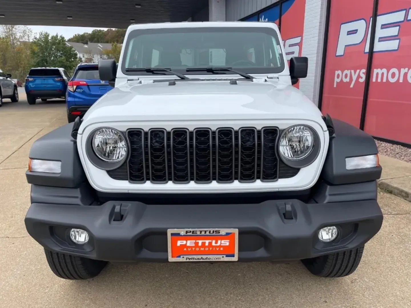 2026 Jeep Wrangler Sport (1C4PJXDN9TW) with an 2.0L engine, located at 970 Woodlawn Dr., Farmington, MO, 63640, (573) 431-7800, 37.825642, -90.468674 - **Adventure Awaits: Discover the 2026 Jeep Wrangler at Pettus CDJR DeSoto!**<br /> <br /> Are you ready to elevate your outdoor adventures and weekend getaways? The 2026 Jeep Wrangler is your ticket to exploration! This rugged SUV isn't just a vehicle; it's a lifestyle choice for those who crave fre - Photo#1