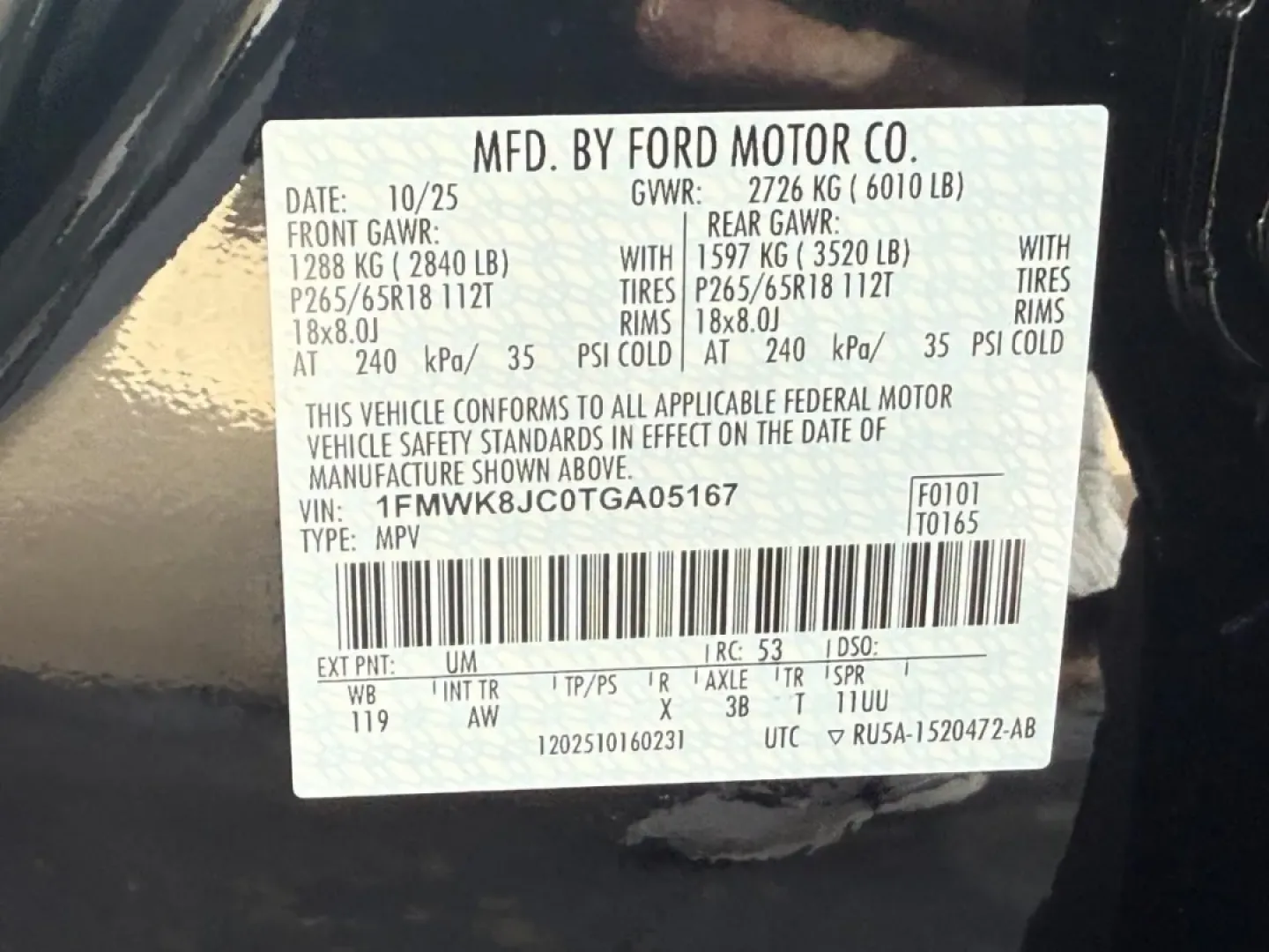 2026 /Onyx Cloth Ford Explorer Tremor (1FMWK8JC0TG) with an 3.0L V6 engine, Automatic transmission, located at 141 Commercial Dr, Fredericktown, MO, 63645, (573) 783-6432, 37.570087, -90.320648 - **Discover the Freedom of Adventure with the 2026 Ford Explorer at Pettus Ford Fredericktown!**<br /> <br /> Are you ready to elevate your weekend getaways or daily commutes? The 2026 Ford Explorer is designed for those who seek both space and versatility, making it perfect for growing families, out - Photo#21