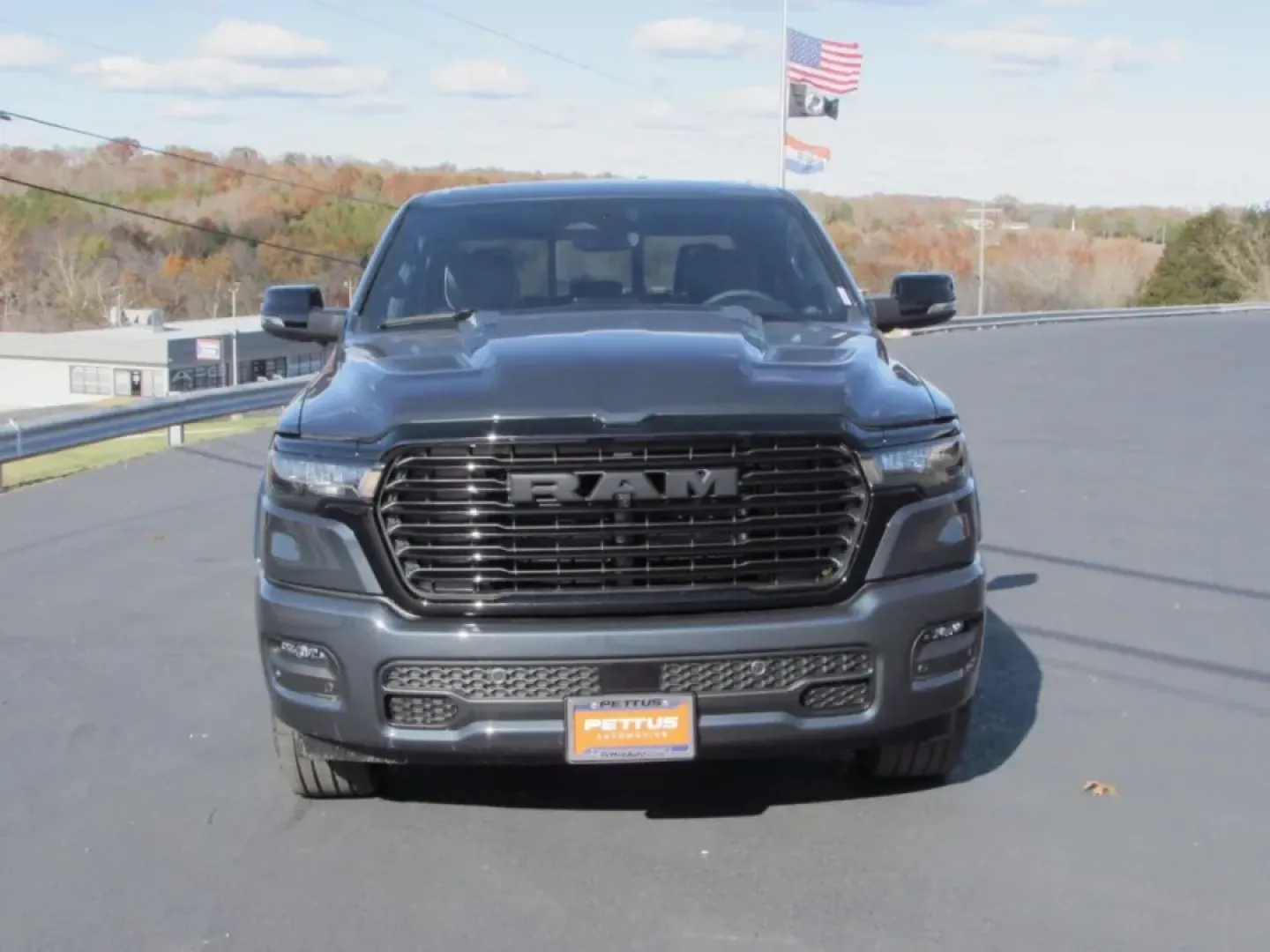 2026 /Black Ram 1500 Laramie (1C6SRFJT7TN) with an Other engine, Automatic transmission, located at 12830 Highway 21, De Soto, MO, 63020, (636) 337-7777, 38.153099, -90.573624 - **Unleash Your Adventurous Spirit with the 2026 Ram 1500 Laramie in De Soto, MO!**<br /> <br /> Are you ready to elevate your lifestyle with a truck that can handle both the daily grind and weekend adventures? Introducing the stunning 2026 Ram 1500 Laramie, a perfect blend of power, comfort, and cut - Photo#1
