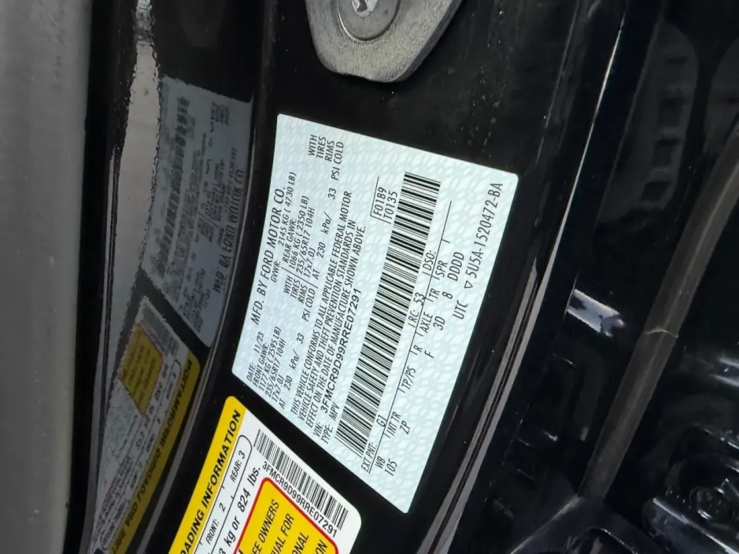 2024 /Ebony/Roast Leather Ford Bronco Sport Badlands (3FMCR9D99RR) with an 2.0L EcoBoost engine, Automatic transmission, located at 141 Commercial Dr, Fredericktown, MO, 63645, (573) 783-6432, 37.570087, -90.320648 - **Unleash Your Adventurous Spirit with the 2024 Ford Bronco Sport Badlands Edition!**<br /> <br /> Are you ready to elevate your outdoor adventures and family outings? Look no further than the 2024 Ford Bronco Sport, an SUV designed for thrill-seekers and everyday commuters alike. Whether you're tac - Photo#23
