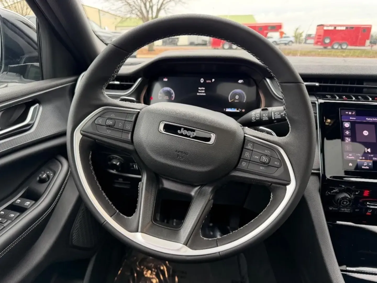 2025 /Global Black Leather Jeep Grand Cherokee Altitude X (1C4RJHAG5SC) with an 3.6L V6 24V VVT UPG I engine, Automatic transmission, located at 970 Woodlawn Dr., Farmington, MO, 63640, (573) 431-7800, 37.825642, -90.468674 - Looking for the perfect vehicle to elevate your weekend adventures or handle daily commutes with ease? Look no further! The 2025 Jeep Grand Cherokee at Pettus CDJR Farmington is the ideal SUV for those seeking a blend of rugged capability and refined comfort. Whether you're navigating the bustling s - Photo#12