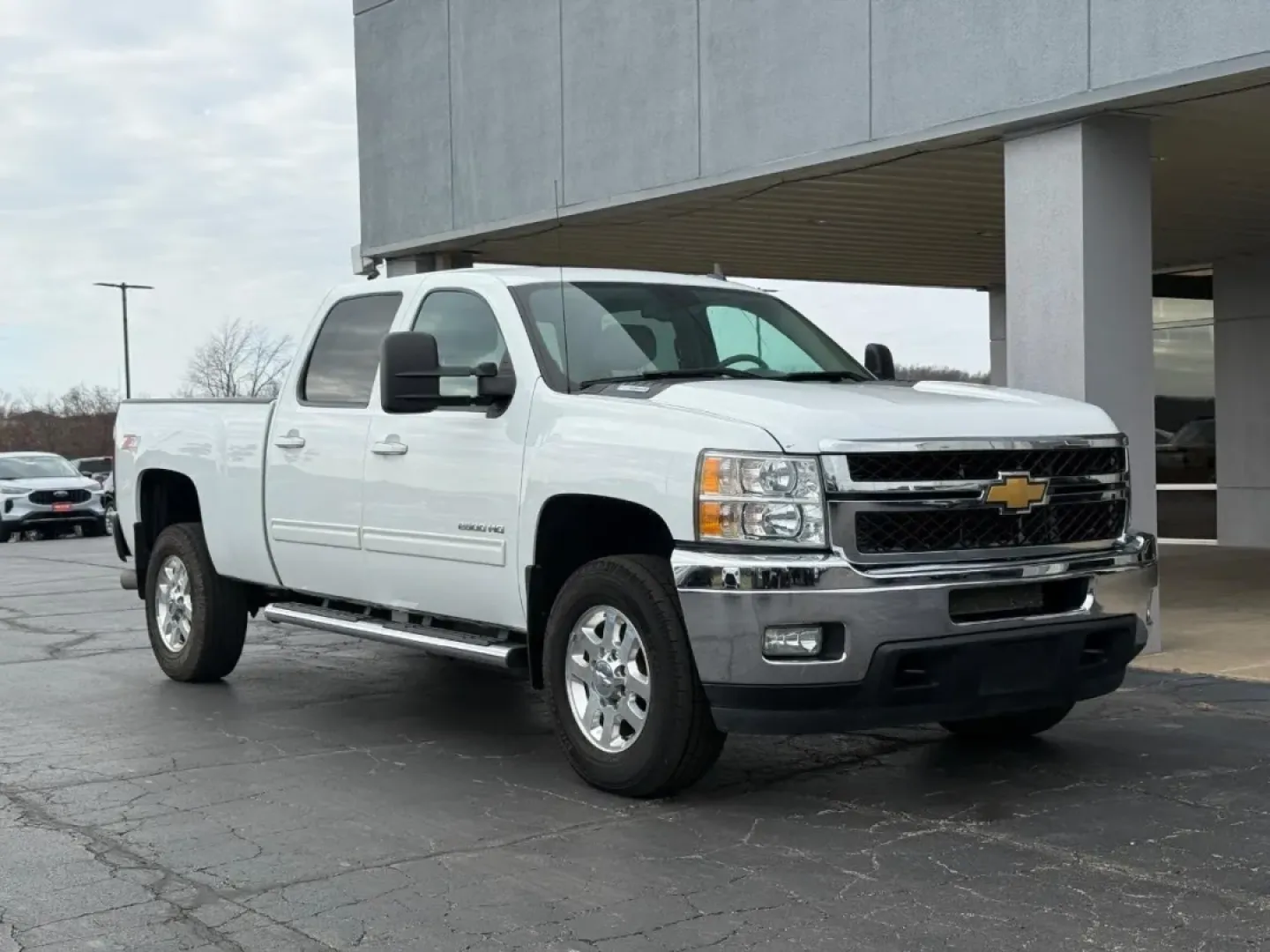 2014 /Light Cashmere/Dark Cashmere Leather Chevrolet Silverado 2500HD LTZ (1GC1KYE80EF) with an 6.6L engine, Automatic transmission, located at 141 Commercial Dr, Fredericktown, MO, 63645, (573) 783-6432, 37.570087, -90.320648 - **Unleash Your Adventurous Spirit with the 2014 Chevrolet Silverado 2500HD LTZ Crew Cab Your Ultimate Truck for Life's Journeys!**<br /> <br /> Are you ready to elevate your lifestyle with a reliable and rugged companion that can handle any challenge? Whether you're hauling equipment for work, emba - Photo#0