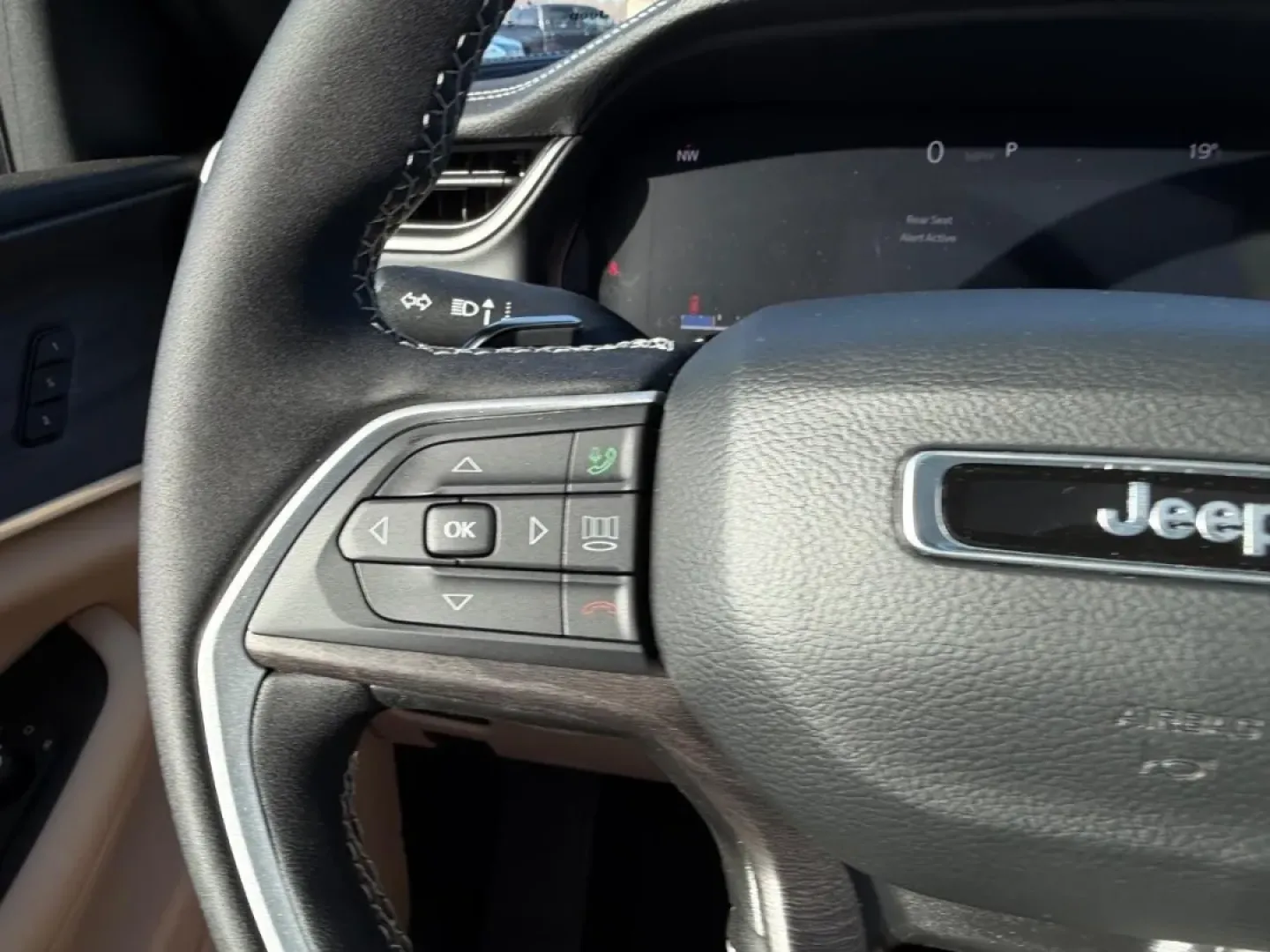 2025 /Wicker Beige/Black Leather Jeep Grand Cherokee Limited (1C4RJHBG8SC) with an 3.6L V6 24V VVT UPG I engine, located at 970 Woodlawn Dr., Farmington, MO, 63640, (573) 431-7800, 37.825642, -90.468674 - Ready for your next adventure? Imagine cruising through the scenic countryside, tackling rugged trails, or heading out on family road trips in the luxurious 2025 Jeep Grand Cherokee Limited. This SUV is designed for those who crave both comfort and capability, making it the perfect choice for active - Photo#13