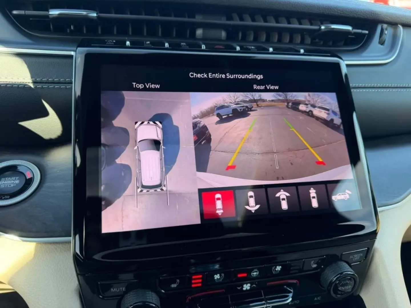 2025 /Wicker Beige/Black Leather Jeep Grand Cherokee Limited (1C4RJHBG8SC) with an 3.6L V6 24V VVT UPG I engine, located at 970 Woodlawn Dr., Farmington, MO, 63640, (573) 431-7800, 37.825642, -90.468674 - Ready for your next adventure? Imagine cruising through the scenic countryside, tackling rugged trails, or heading out on family road trips in the luxurious 2025 Jeep Grand Cherokee Limited. This SUV is designed for those who crave both comfort and capability, making it the perfect choice for active - Photo#23