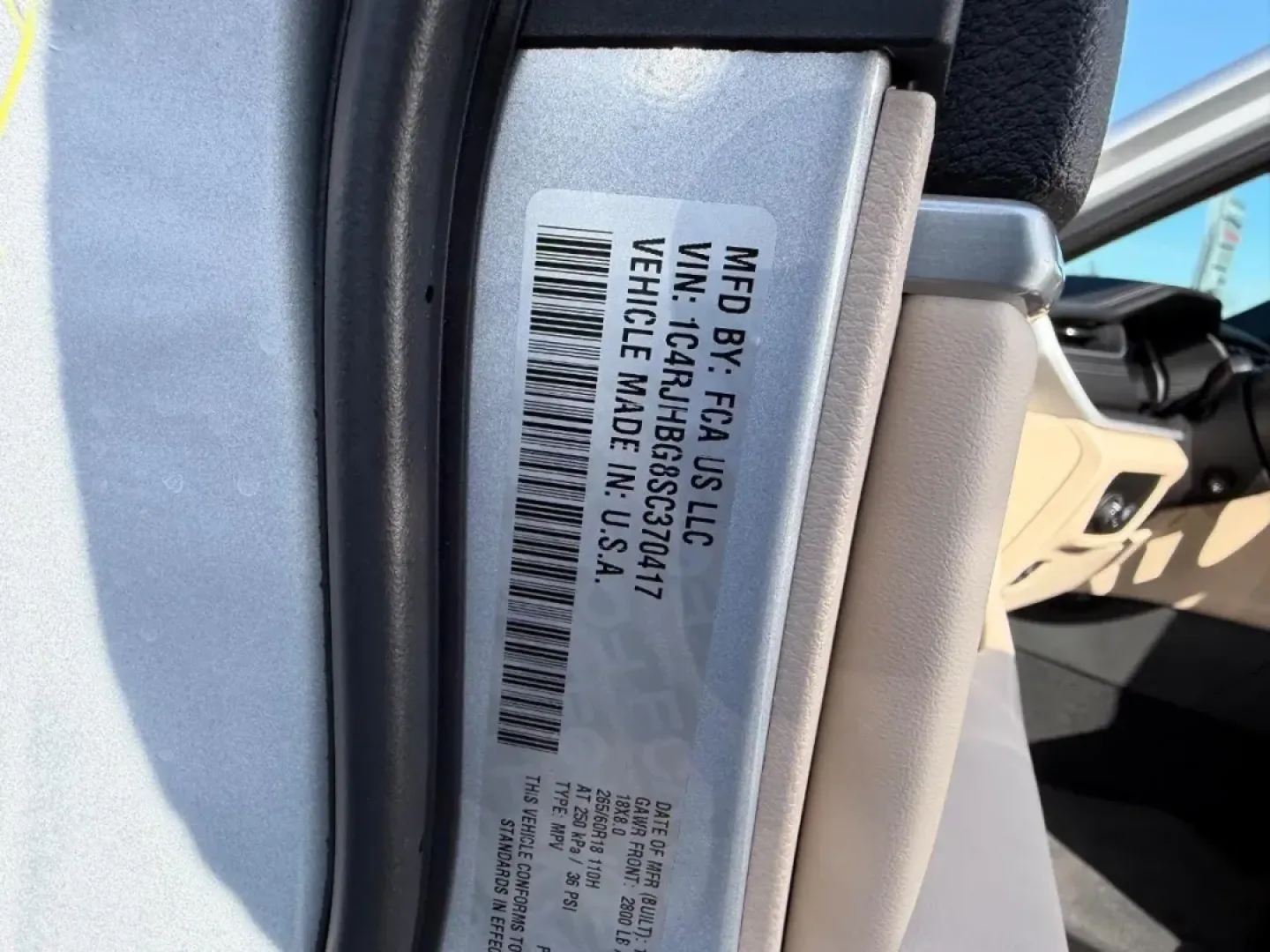 2025 /Wicker Beige/Black Leather Jeep Grand Cherokee Limited (1C4RJHBG8SC) with an 3.6L V6 24V VVT UPG I engine, located at 970 Woodlawn Dr., Farmington, MO, 63640, (573) 431-7800, 37.825642, -90.468674 - Ready for your next adventure? Imagine cruising through the scenic countryside, tackling rugged trails, or heading out on family road trips in the luxurious 2025 Jeep Grand Cherokee Limited. This SUV is designed for those who crave both comfort and capability, making it the perfect choice for active - Photo#24