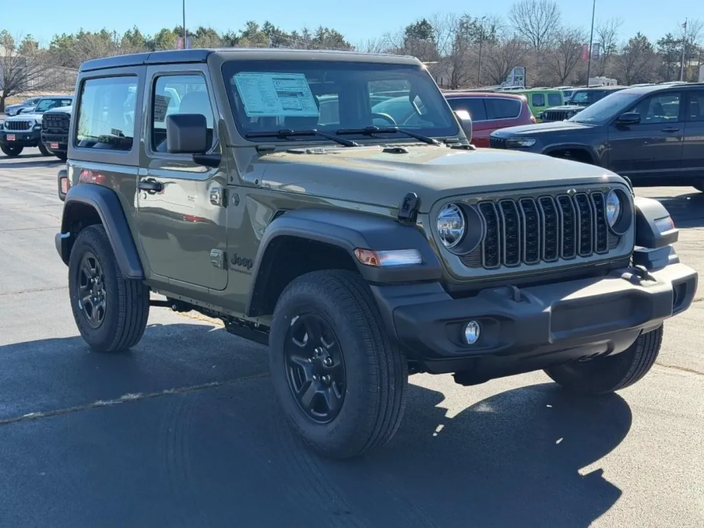 2026 /Black Cloth Jeep Wrangler Sport (1C4PJXAN0TW) with an 2.0L engine, located at 970 Woodlawn Dr., Farmington, MO, 63640, (573) 431-7800, 37.825642, -90.468674 - **Adventure Awaits with the 2026 Jeep Wrangler: Your Ultimate Off-Road Companion!**<br /> <br /> Are you ready to conquer the great outdoors or tackle your daily commute in style? The 2026 Jeep Wrangler is not just a vehicle; it's a lifestyle. Perfectly designed for those who crave adventure, this r - Photo#0