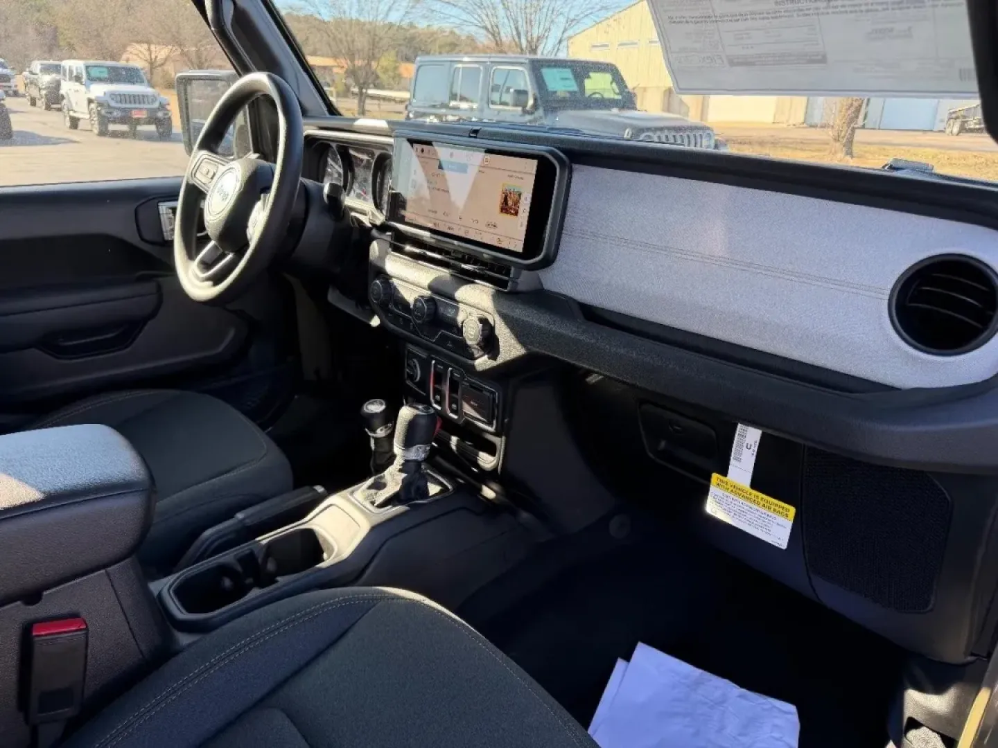 2026 /Black Cloth Jeep Wrangler Sport (1C4PJXAN0TW) with an 2.0L engine, located at 970 Woodlawn Dr., Farmington, MO, 63640, (573) 431-7800, 37.825642, -90.468674 - **Adventure Awaits with the 2026 Jeep Wrangler: Your Ultimate Off-Road Companion!**<br /> <br /> Are you ready to conquer the great outdoors or tackle your daily commute in style? The 2026 Jeep Wrangler is not just a vehicle; it's a lifestyle. Perfectly designed for those who crave adventure, this r - Photo#9