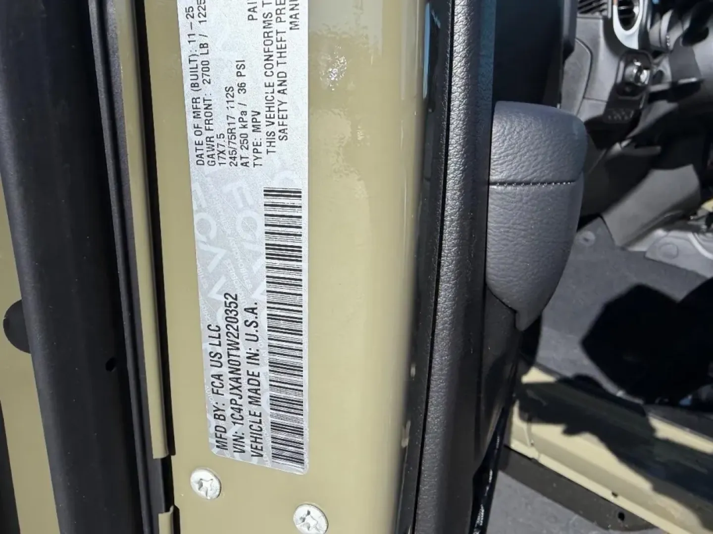 2026 /Black Cloth Jeep Wrangler Sport (1C4PJXAN0TW) with an 2.0L engine, located at 970 Woodlawn Dr., Farmington, MO, 63640, (573) 431-7800, 37.825642, -90.468674 - **Adventure Awaits with the 2026 Jeep Wrangler: Your Ultimate Off-Road Companion!**<br /> <br /> Are you ready to conquer the great outdoors or tackle your daily commute in style? The 2026 Jeep Wrangler is not just a vehicle; it's a lifestyle. Perfectly designed for those who crave adventure, this r - Photo#21
