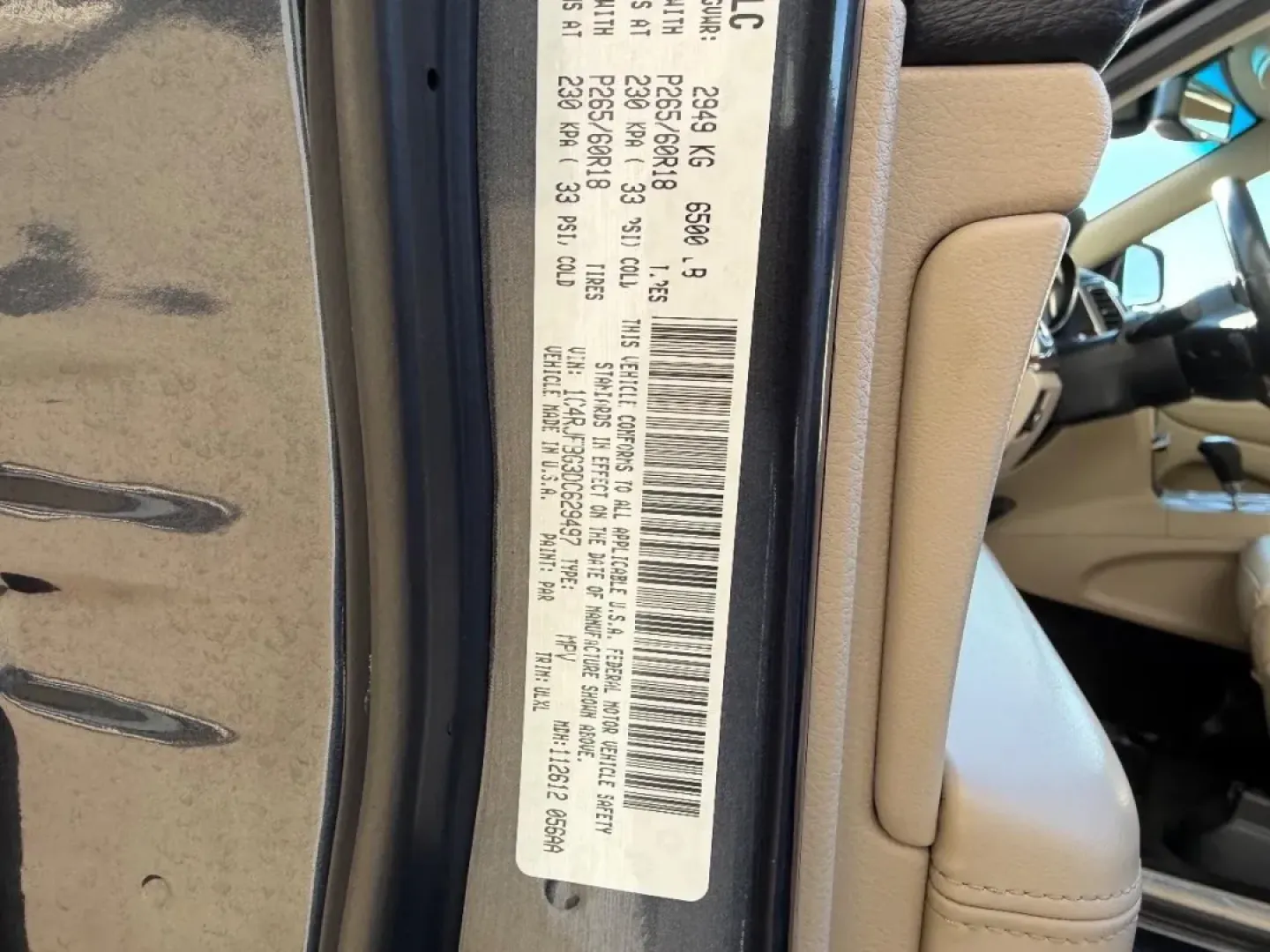 2013 /Black/Light Frost Beige Leather Jeep Grand Cherokee Limited (1C4RJFBG3DC) with an 3.6L VVT V6 flex fuel engine, located at 141 Commercial Dr, Fredericktown, MO, 63645, (573) 783-6432, 37.570087, -90.320648 - **Adventure Awaits with This 2013 Jeep Grand Cherokee Limited The Perfect Companion for Your Next Journey!**<br /> <br /> Are you ready to elevate your driving experience? This 2013 Jeep Grand Cherokee Limited is not just a vehicle; it's an invitation to explore. Whether you're embarking on weekend - Photo#25