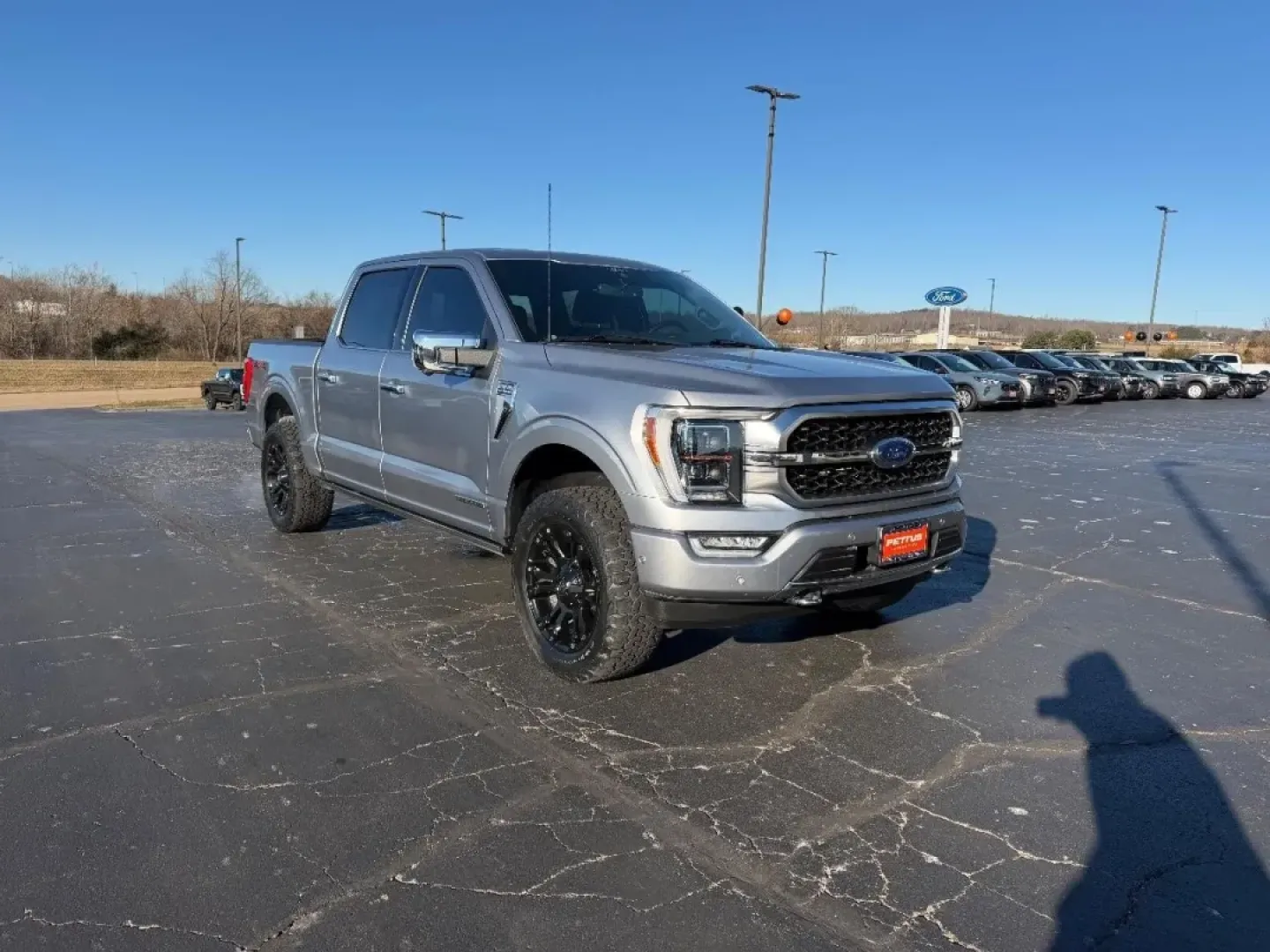 2022 /Black Leather Ford F-150 Platinum (1FTFW1ED8NF) with an 3.5L V6 engine, 6A transmission, located at 141 Commercial Dr, Fredericktown, MO, 63645, (573) 783-6432, 37.570087, -90.320648 - **Embrace Adventure with the 2022 Ford F-150 at Pettus Ford Fredericktown!**<br /> <br /> Are you ready to elevate your lifestyle with a powerful vehicle that adapts to your every need? Whether you're a weekend warrior seeking off-road thrills, a busy professional looking for dependability in long c - Photo#0