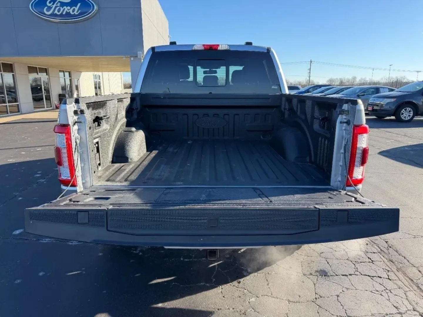 2022 /Black Leather Ford F-150 Platinum (1FTFW1ED8NF) with an 3.5L V6 engine, 6A transmission, located at 141 Commercial Dr, Fredericktown, MO, 63645, (573) 783-6432, 37.570087, -90.320648 - **Embrace Adventure with the 2022 Ford F-150 at Pettus Ford Fredericktown!**<br /> <br /> Are you ready to elevate your lifestyle with a powerful vehicle that adapts to your every need? Whether you're a weekend warrior seeking off-road thrills, a busy professional looking for dependability in long c - Photo#4