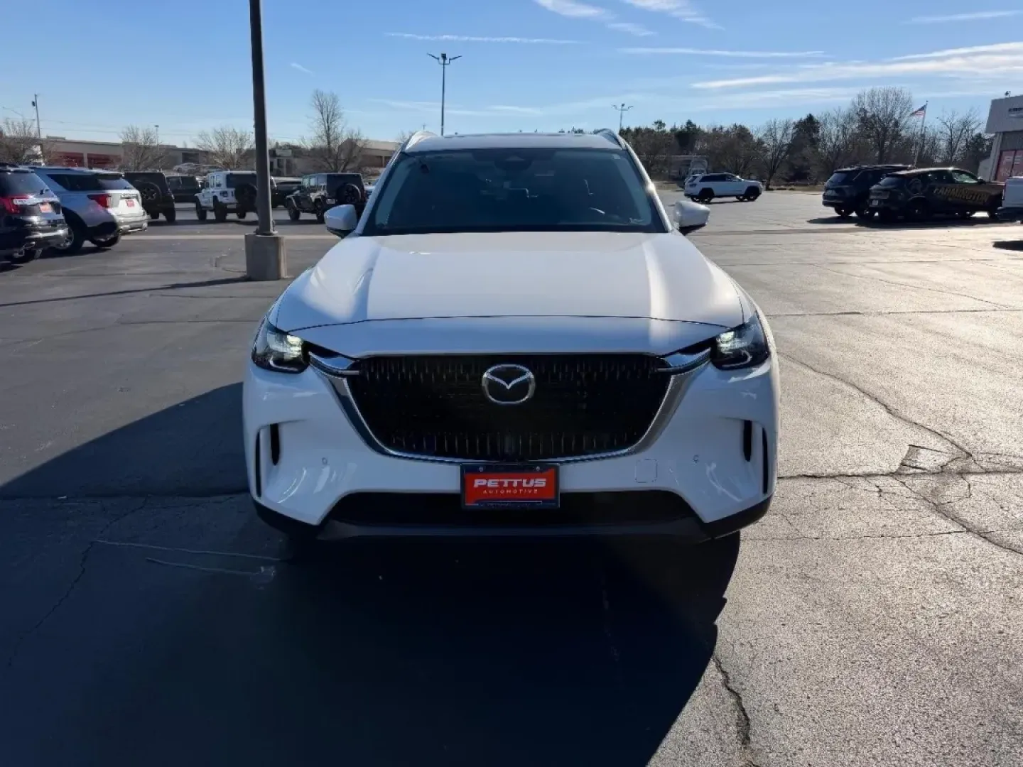 2025 /Black Leather Mazda CX-90 PHEV Preferred (JM3KKBHA8S1) with an 2.5L e-SKYACTIV I4 PHEV engine, Automatic transmission, located at 970 Woodlawn Dr., Farmington, MO, 63640, (573) 431-7800, 37.825642, -90.468674 - **Experience the Perfect Blend of Style and Versatility with the 2025 Mazda CX-90 PHEV at Pettus CDJR Farmington!**<br /> <br /> Are you searching for a family-friendly SUV that doesn't compromise on style or technology? Look no further than the stunning 2025 Mazda CX-90 PHEV, available at Pettus CD - Photo#8