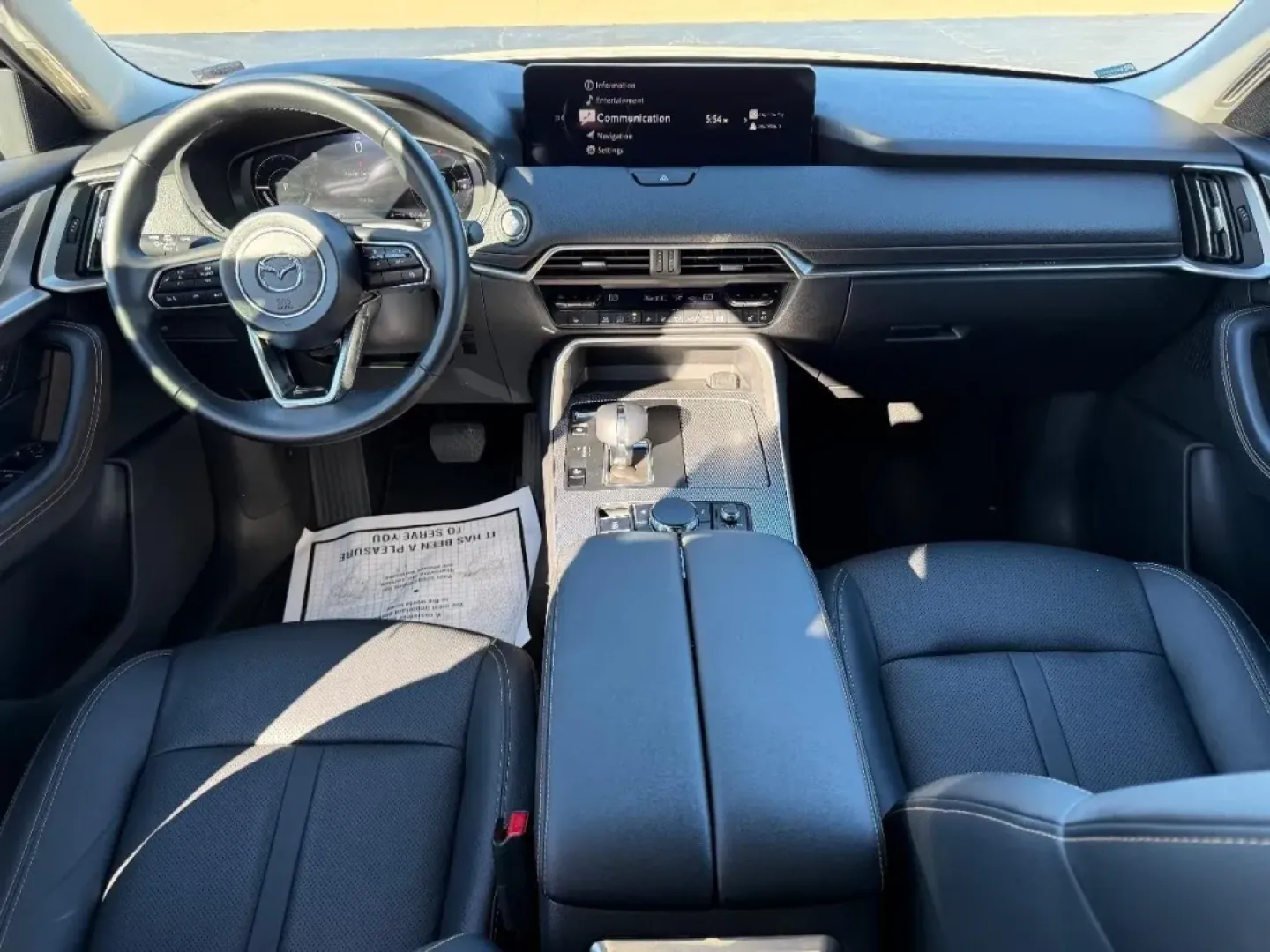 2025 /Black Leather Mazda CX-90 PHEV Preferred (JM3KKBHA8S1) with an 2.5L e-SKYACTIV I4 PHEV engine, Automatic transmission, located at 970 Woodlawn Dr., Farmington, MO, 63640, (573) 431-7800, 37.825642, -90.468674 - **Experience the Perfect Blend of Style and Versatility with the 2025 Mazda CX-90 PHEV at Pettus CDJR Farmington!**<br /> <br /> Are you searching for a family-friendly SUV that doesn't compromise on style or technology? Look no further than the stunning 2025 Mazda CX-90 PHEV, available at Pettus CD - Photo#13