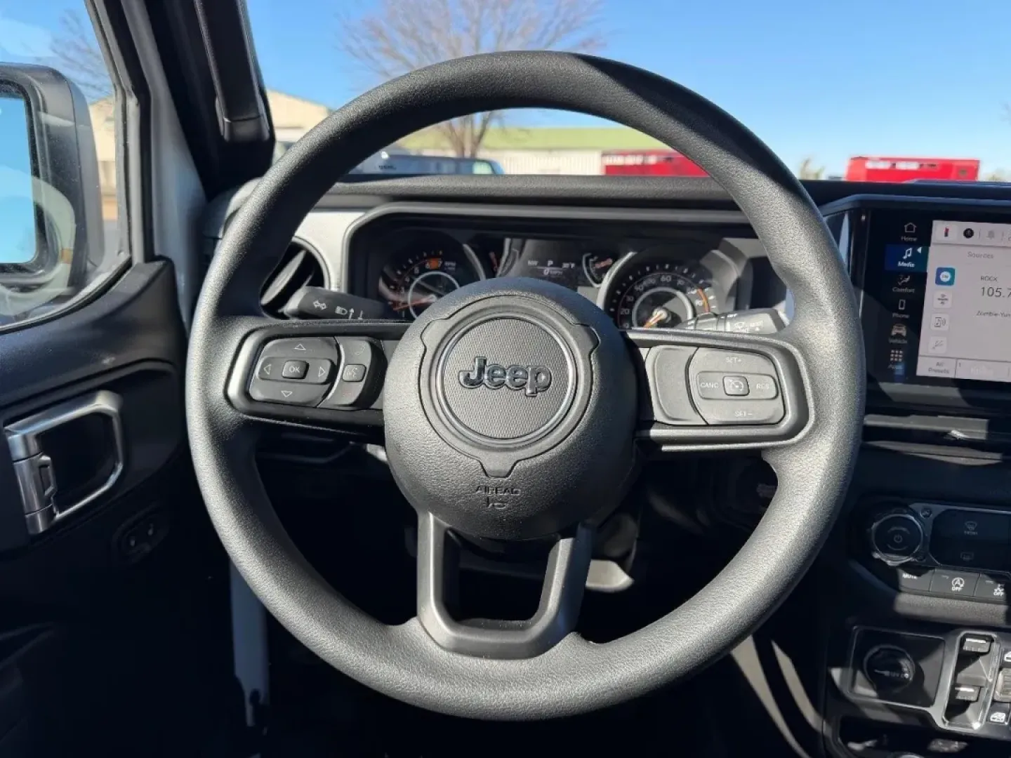 2026 /Black Cloth Jeep Wrangler Sport (1C4PJXDN8TW) with an 2.0L engine, 6M transmission, located at 970 Woodlawn Dr., Farmington, MO, 63640, (573) 431-7800, 37.825642, -90.468674 - **Adventure Awaits: Your 2026 Jeep Wrangler at Pettus CDJR Farmington!**<br /> <br /> Are you ready to explore the great outdoors or tackle your daily commute with style? The 2026 Jeep Wrangler is designed for those who crave adventure while enjoying the comforts of a modern SUV. Whether you're navi - Photo#10